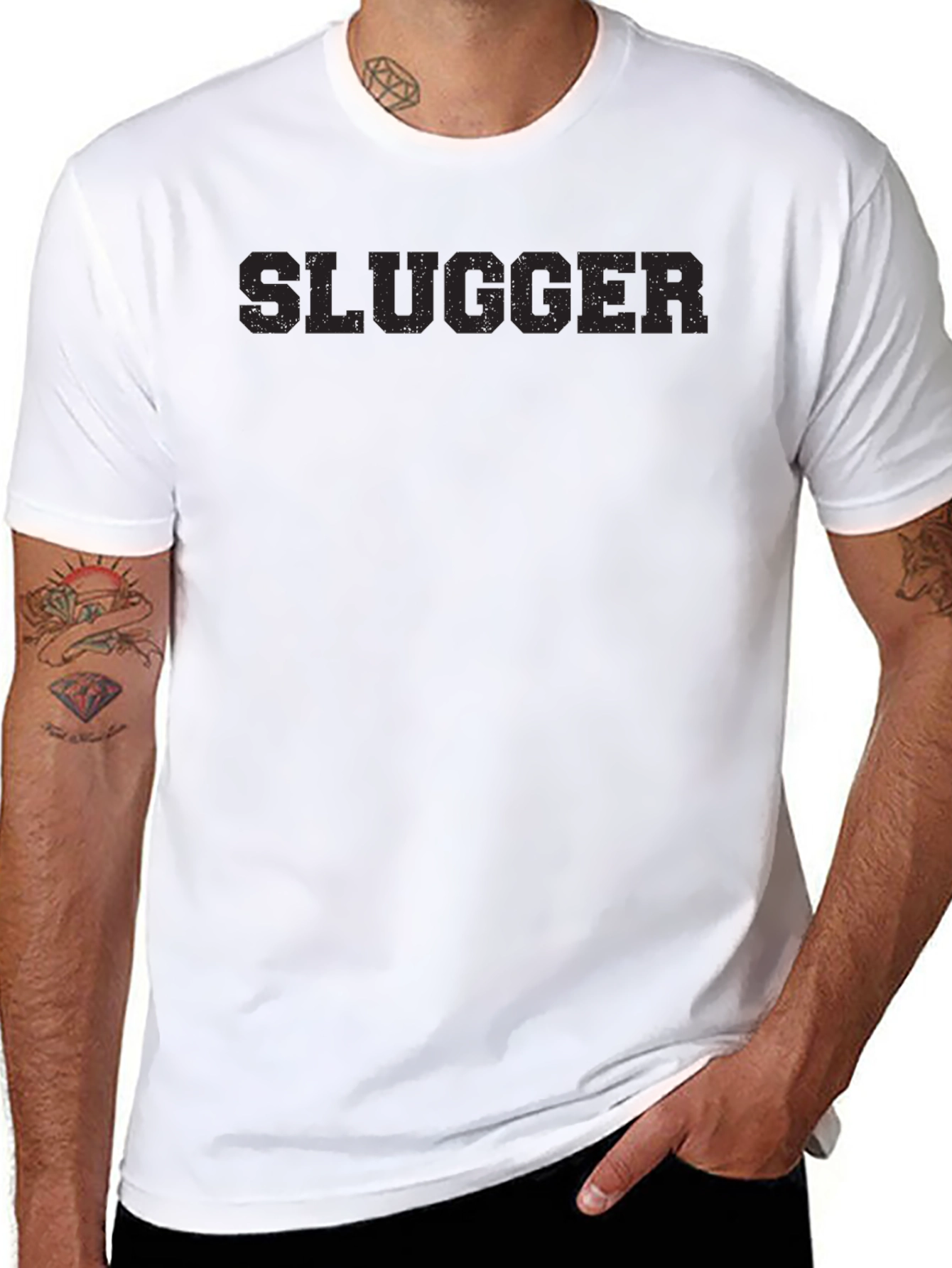 Slugger Graphic Tee - Black