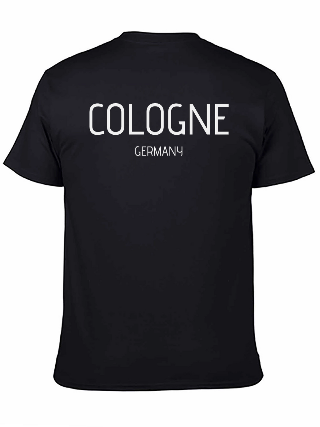 Cologne Germany T-Shirt - Black Graphic Tee