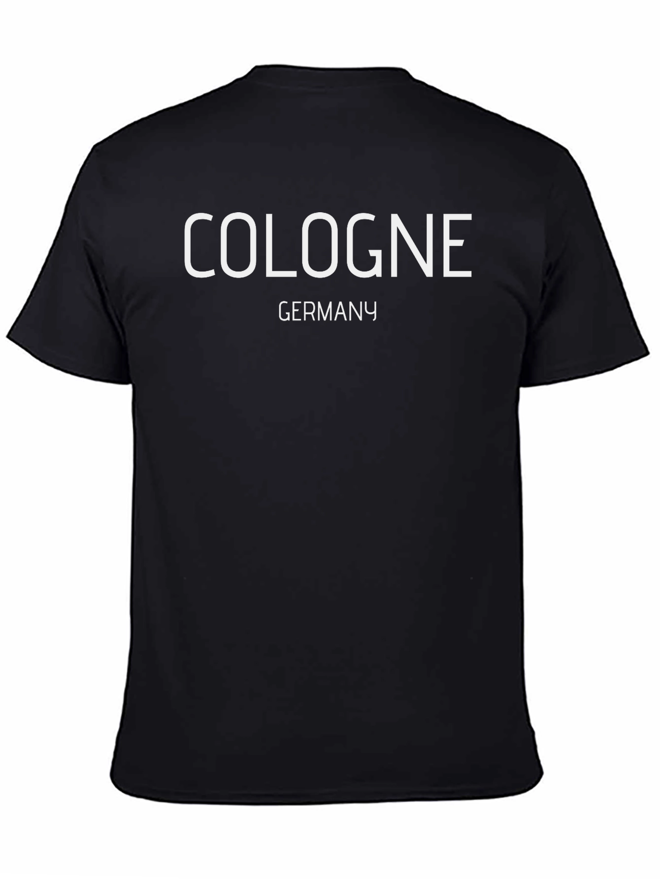 Cologne Germany T-Shirt - Black Graphic Tee