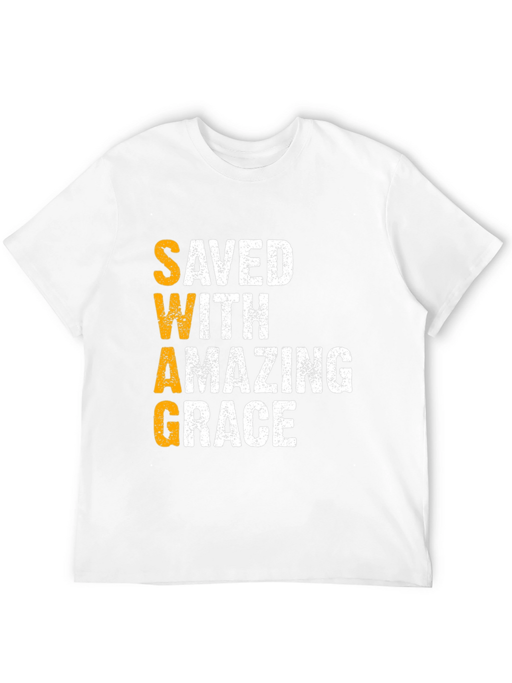 Saved With Amazing Grace Graphic Tee