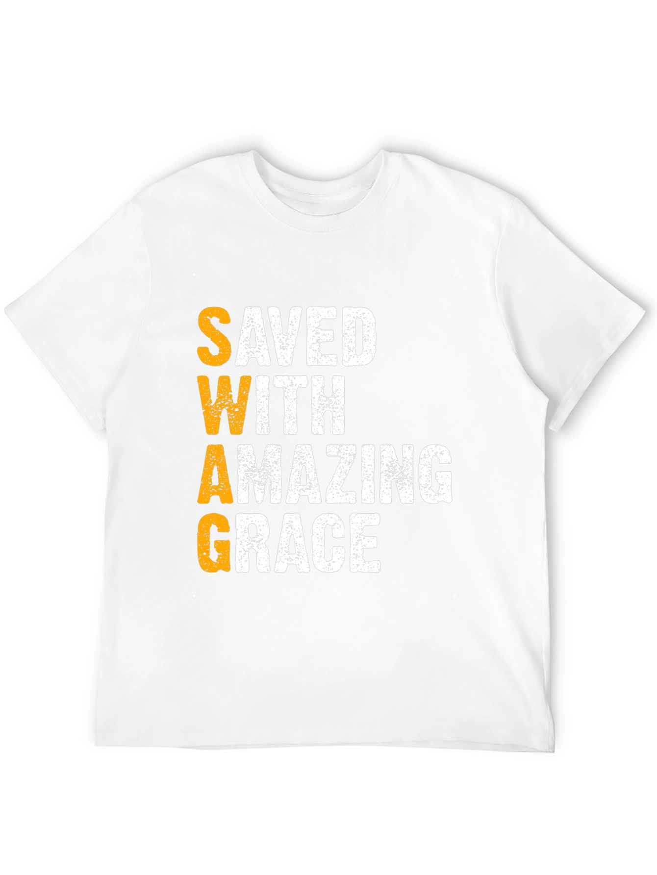 Saved With Amazing Grace Graphic Tee