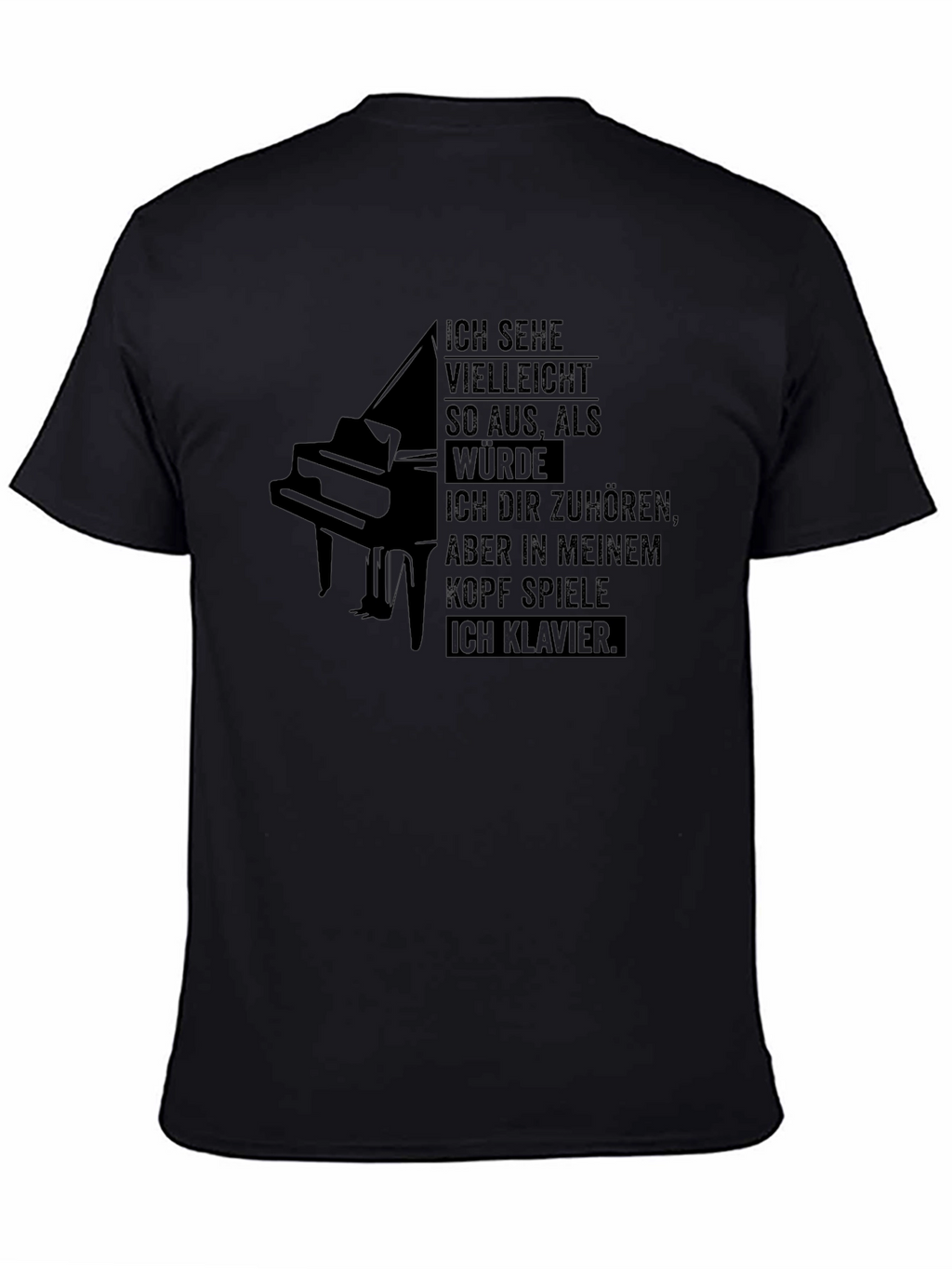 Piano Player T-Shirt - Music Lover Tee