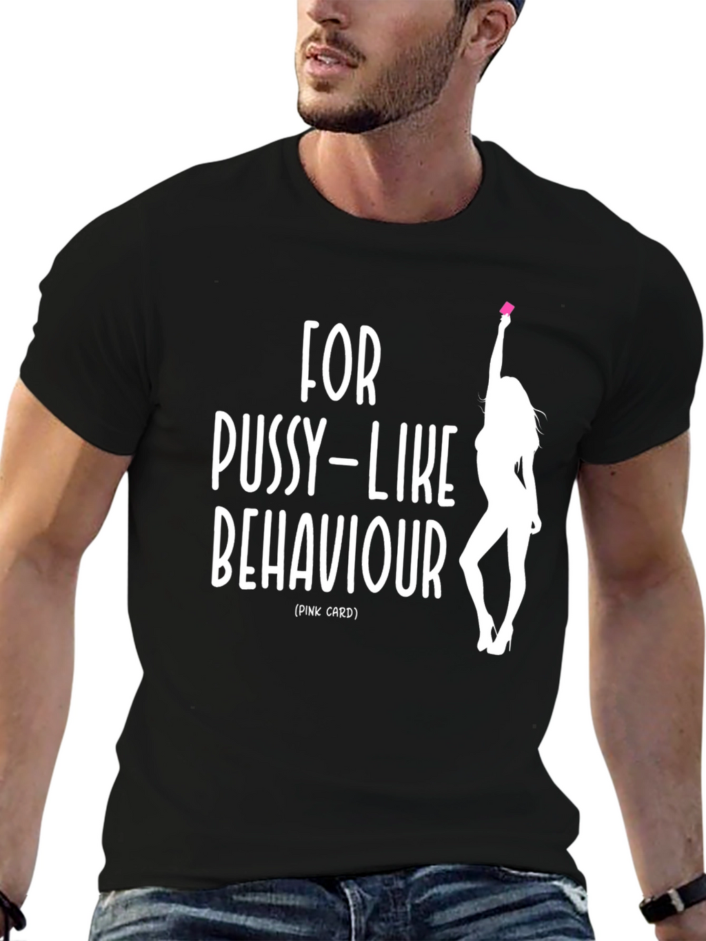 Funny Pink Card T-Shirt