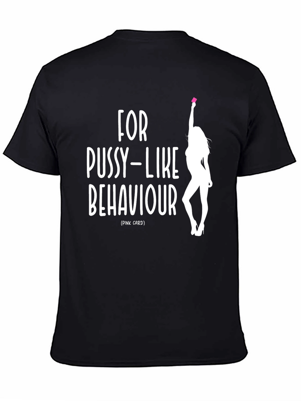 Funny Pink Card T-Shirt