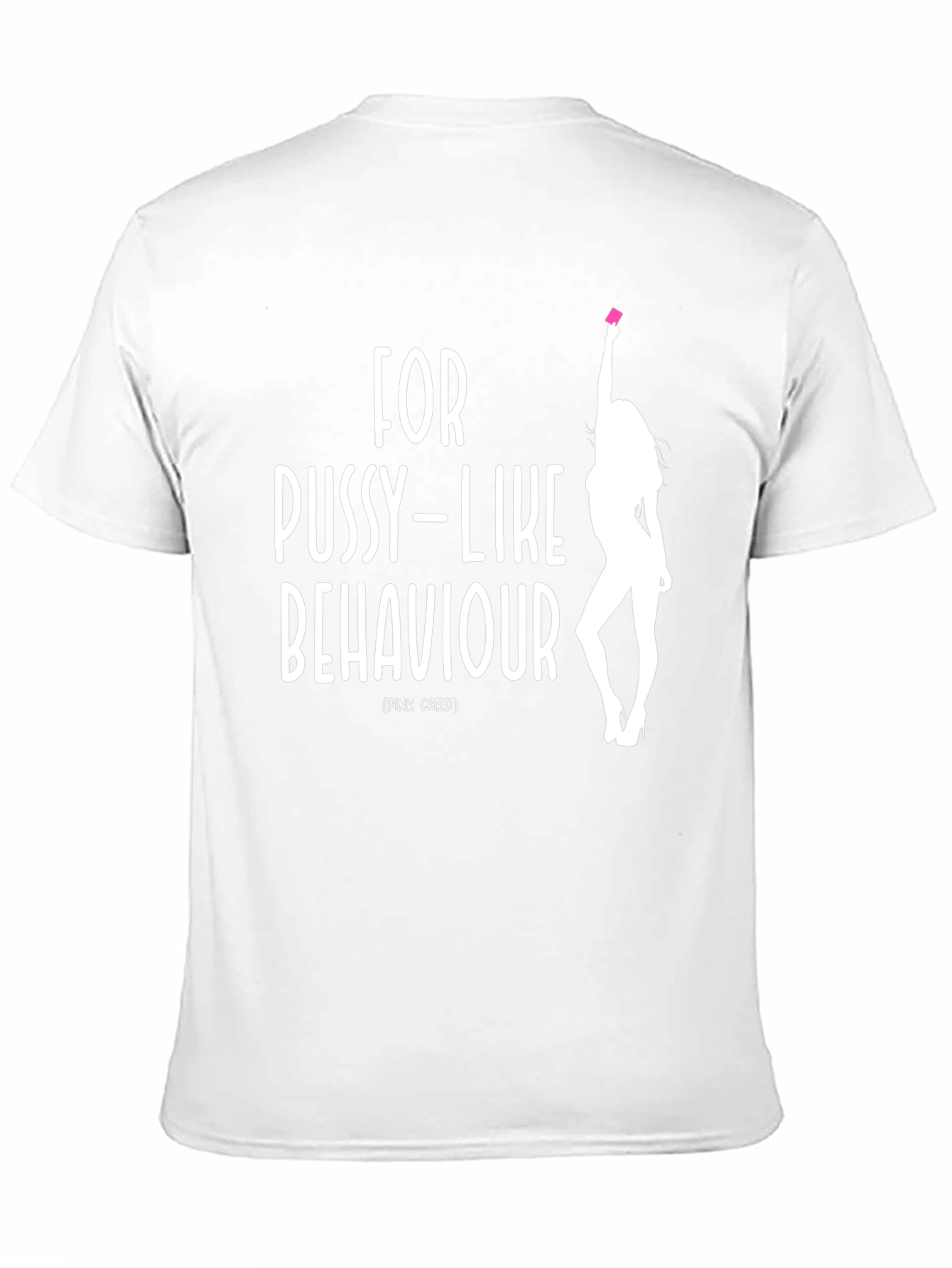 Funny Pink Card T-Shirt