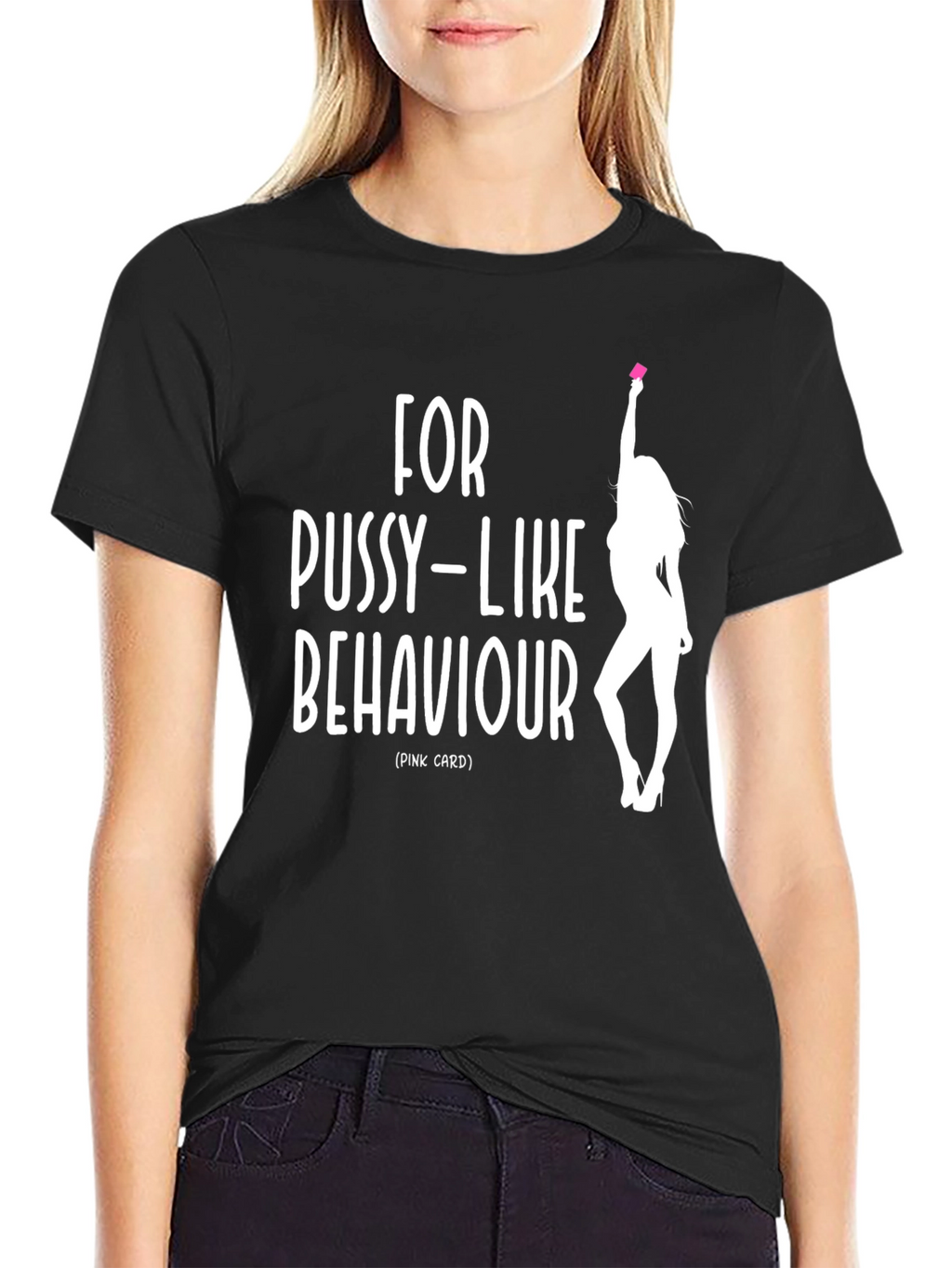 Funny Pink Card T-Shirt