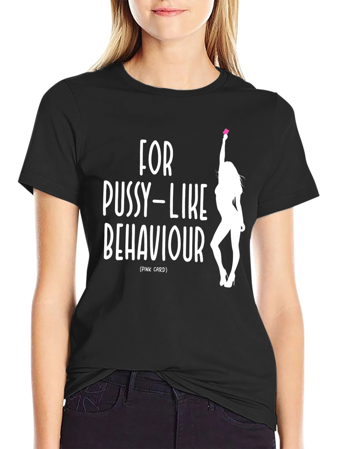Funny Pink Card T-Shirt