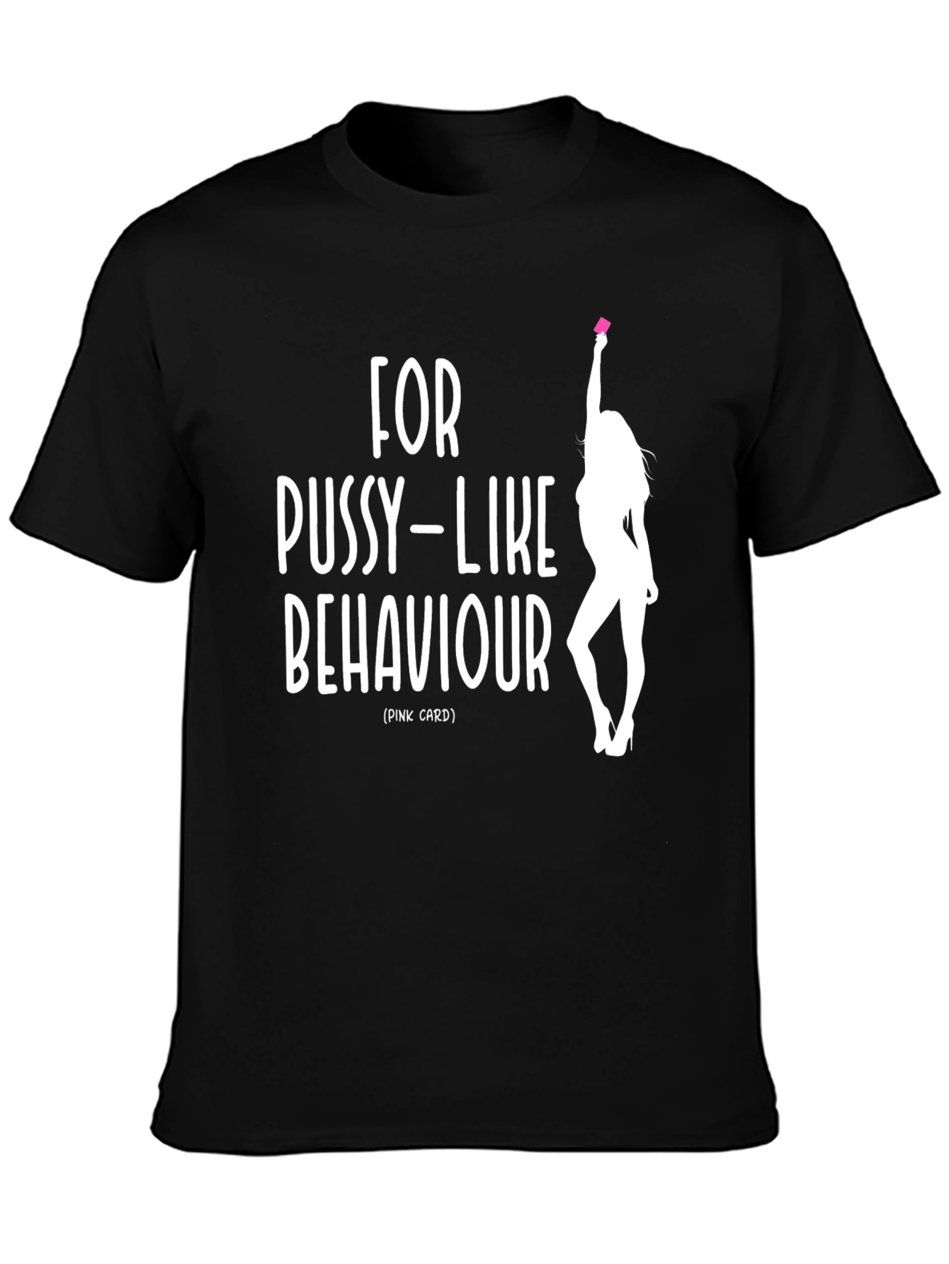Funny Pink Card T-Shirt