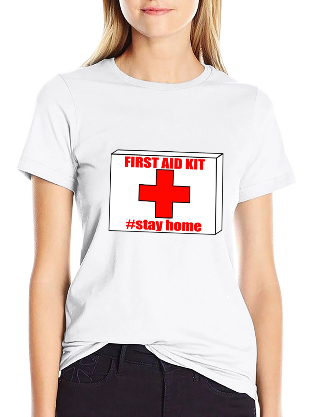 First Aid Kit Stay Home Graphic T-Shirt
