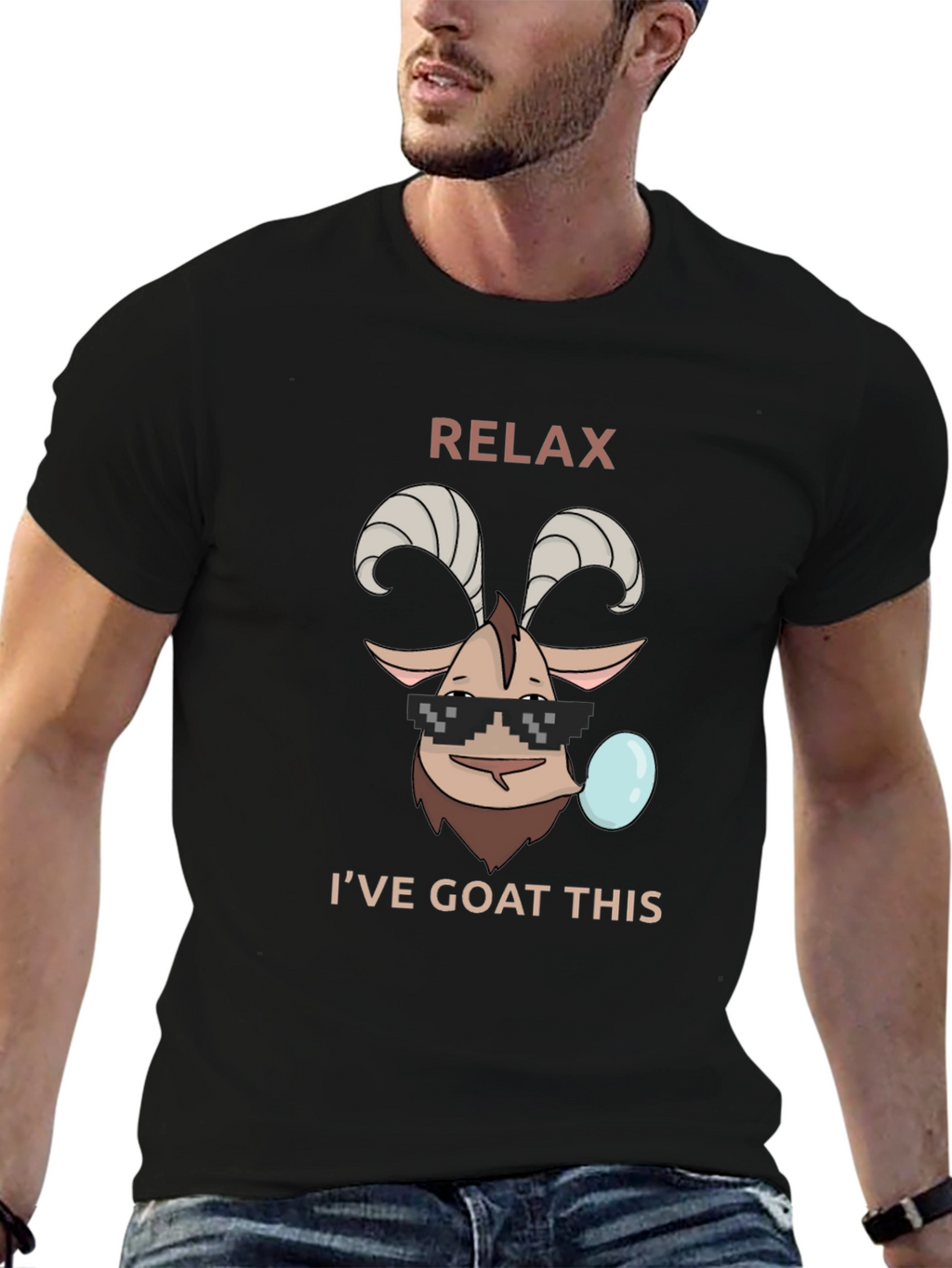 Relax Ive Goat This Funny T-Shirt