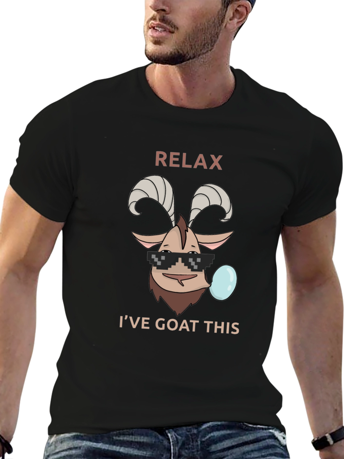 Relax Ive Goat This Funny T-Shirt