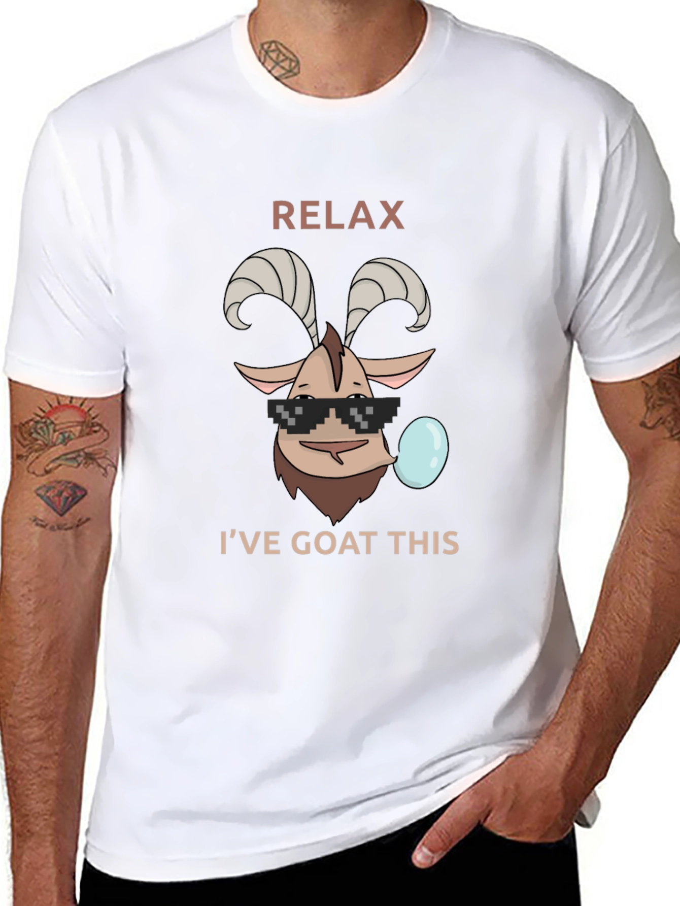 Relax Ive Goat This Funny T-Shirt