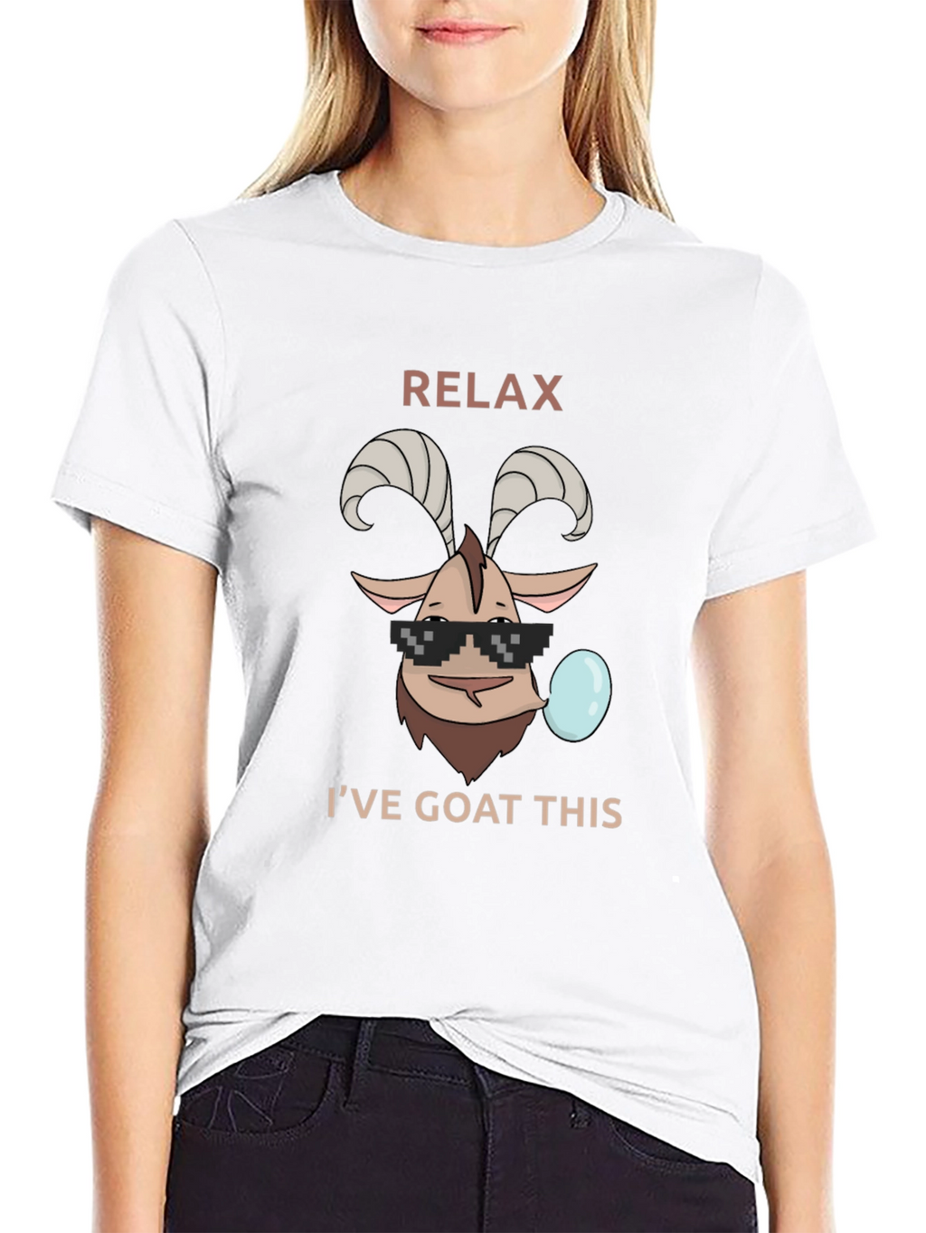 Relax Ive Goat This Funny T-Shirt