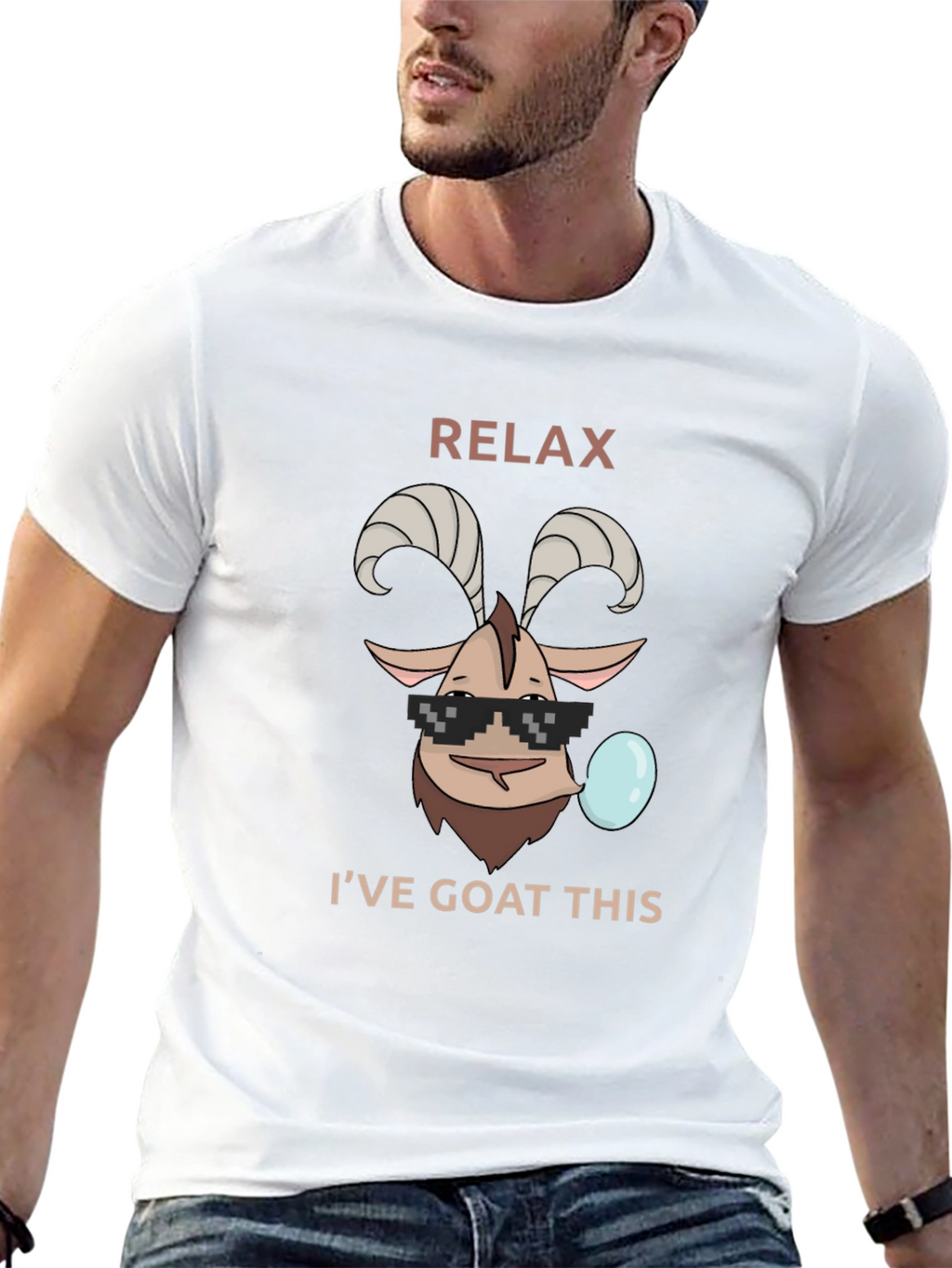 Relax Ive Goat This Funny T-Shirt