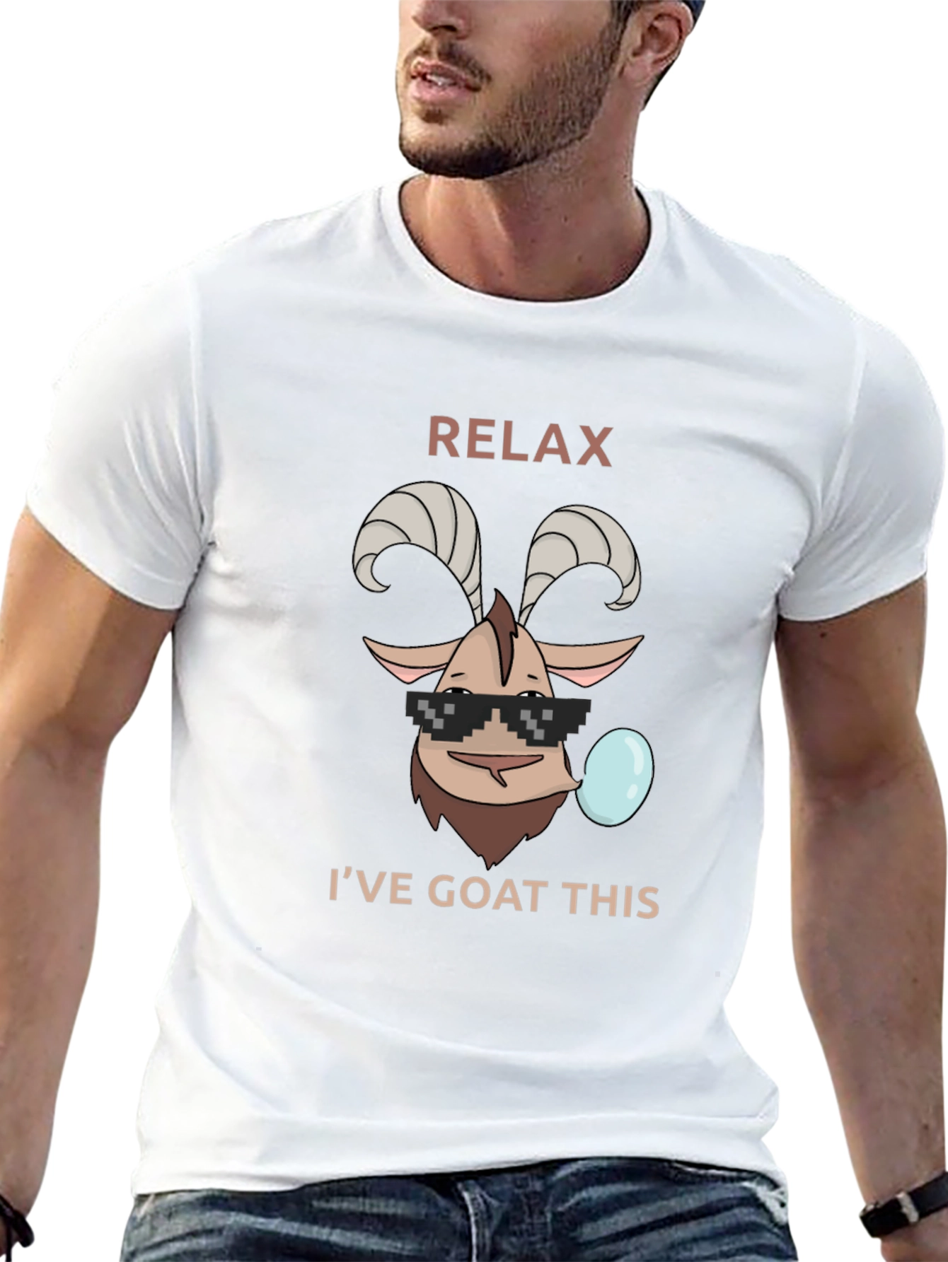 Relax Ive Goat This Funny T-Shirt