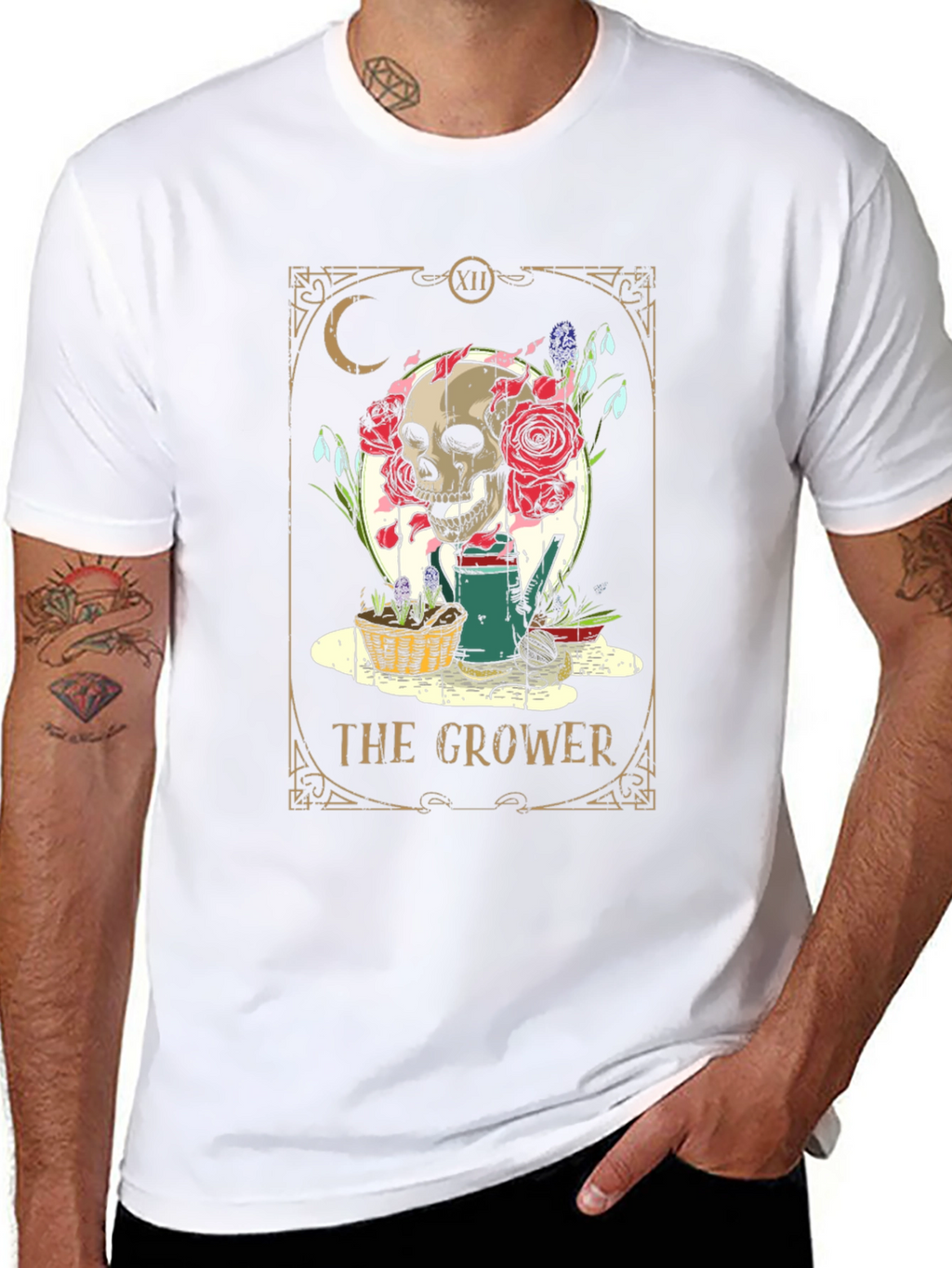 The Grower Tarot Card T-Shirt
