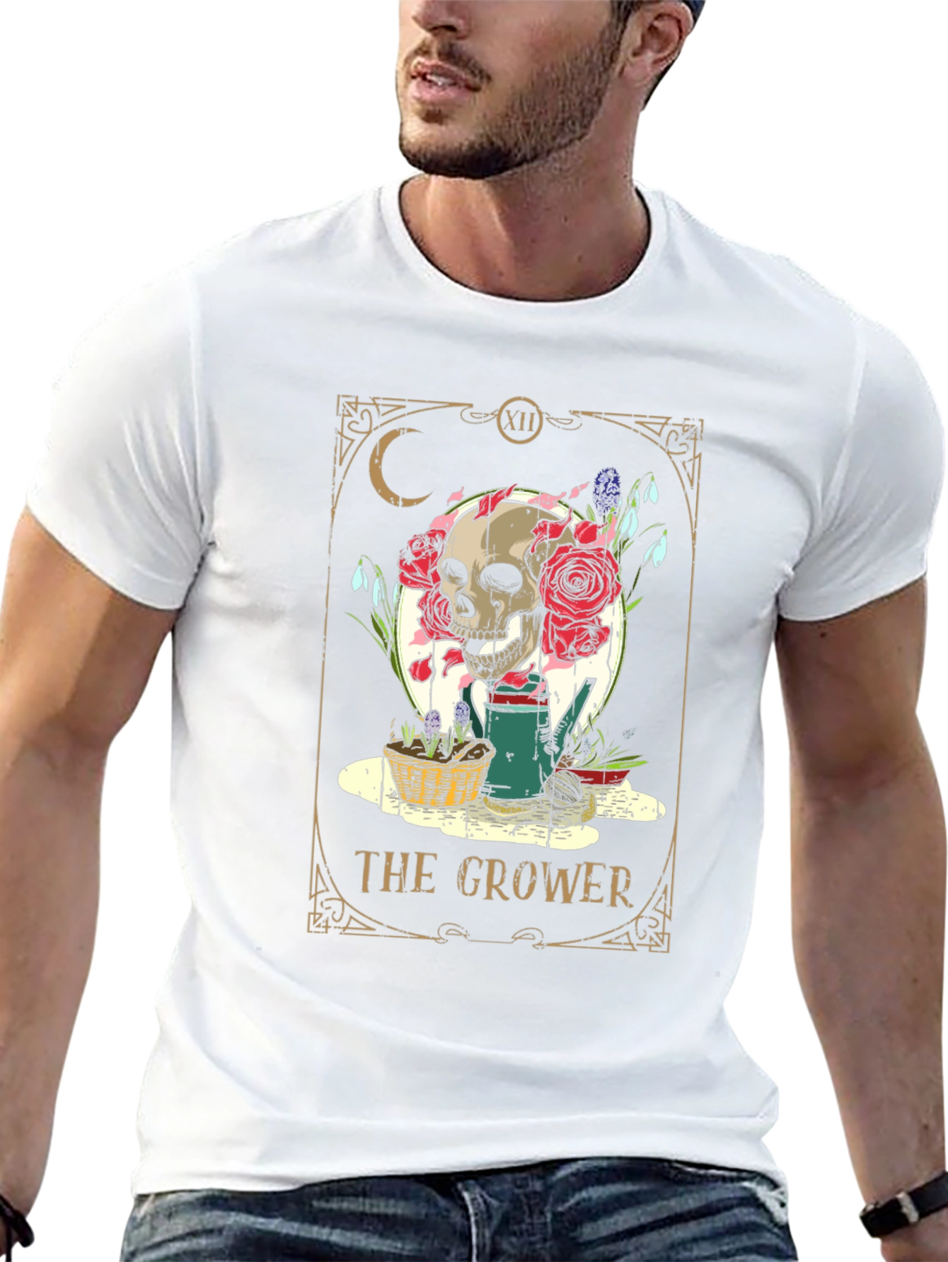 The Grower Tarot Card T-Shirt
