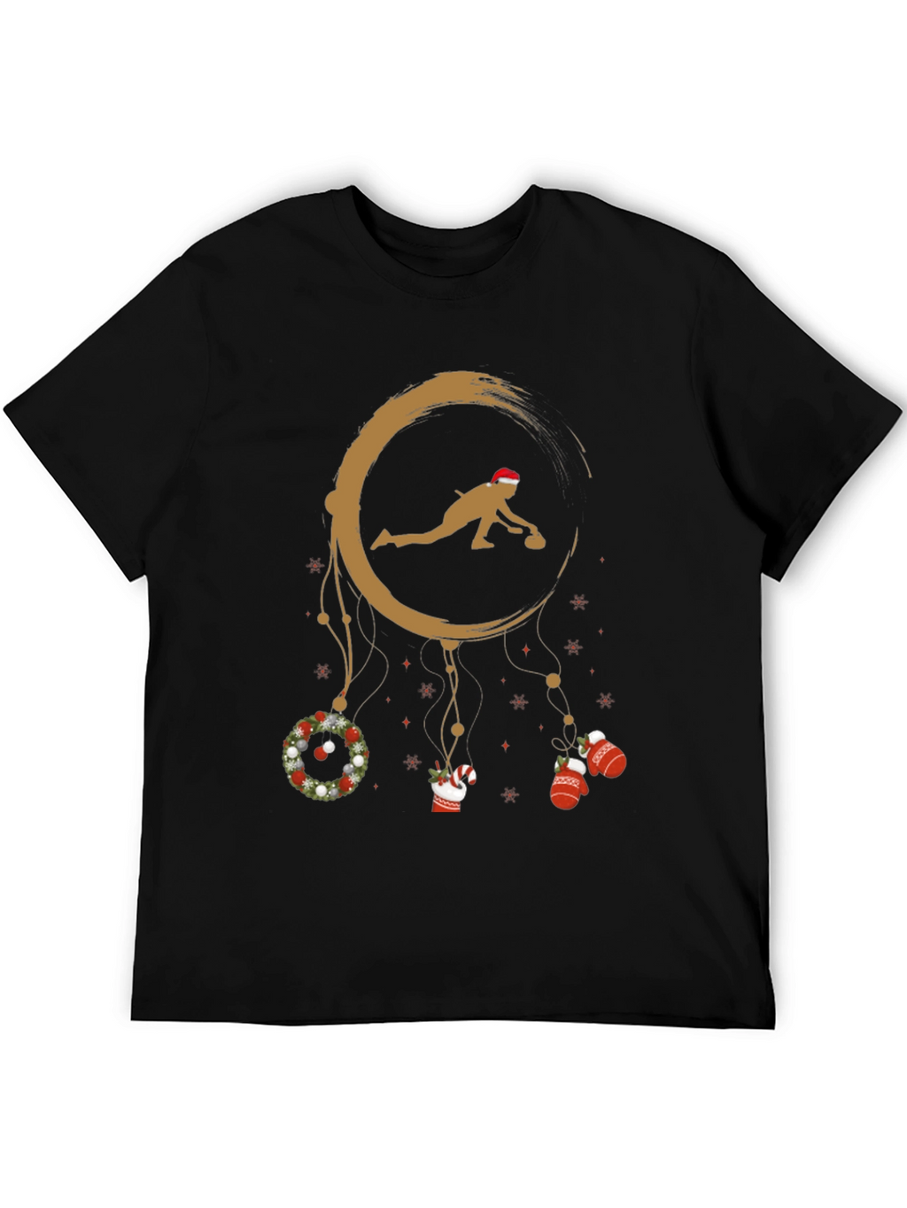 Holiday Curling Dreamcatcher T-Shirt