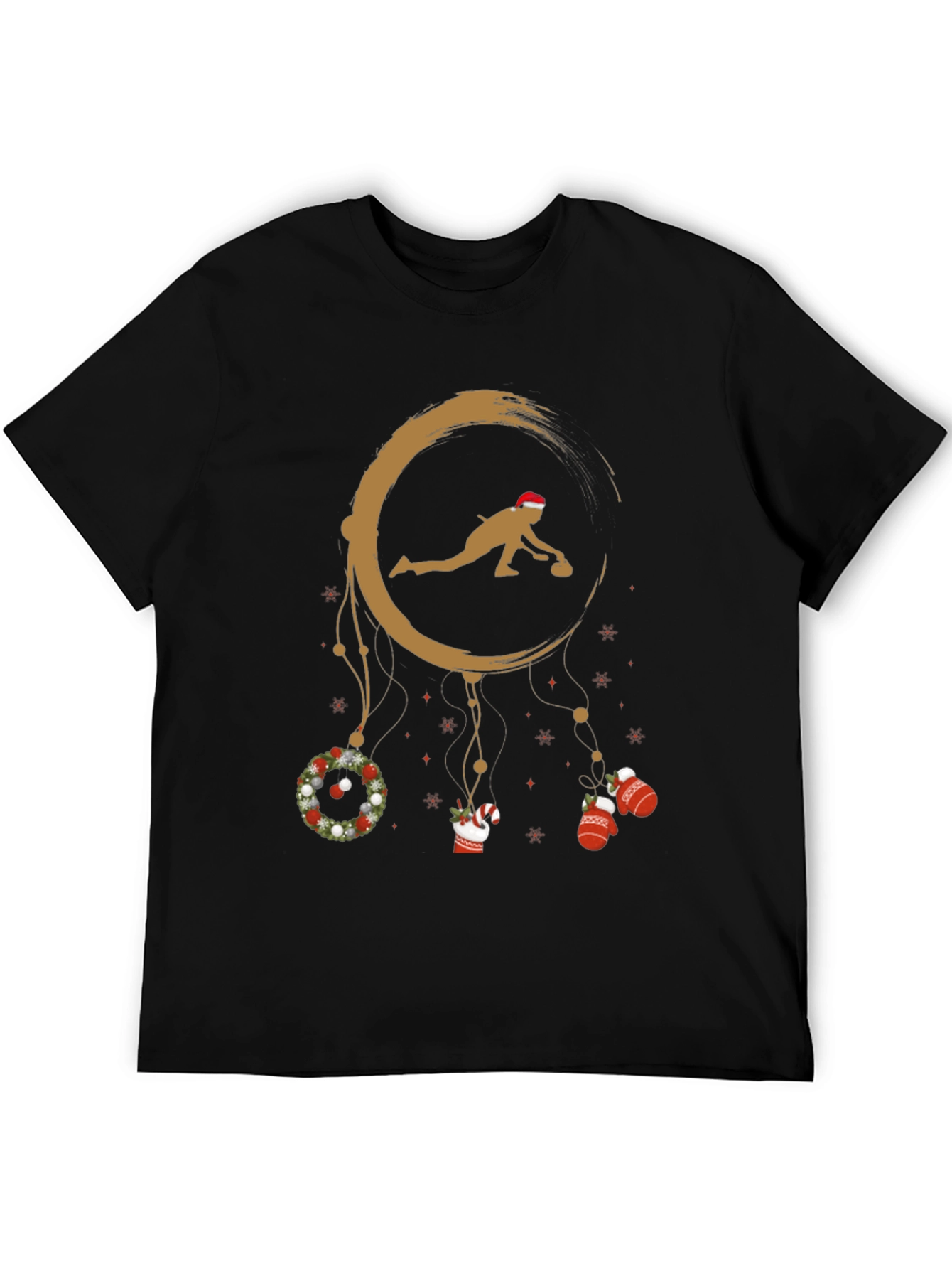 Holiday Curling Dreamcatcher T-Shirt