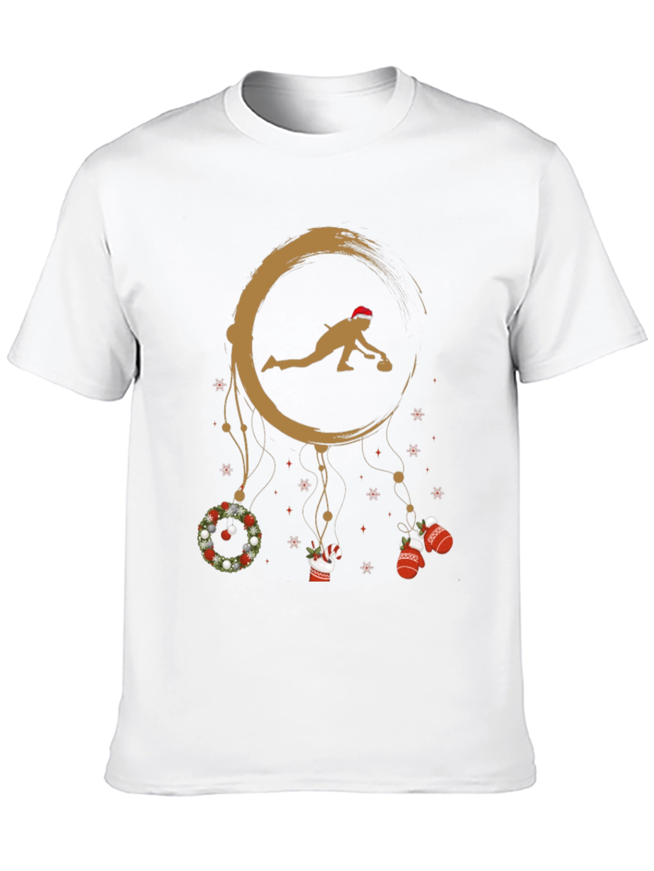 Holiday Curling Dreamcatcher T-Shirt
