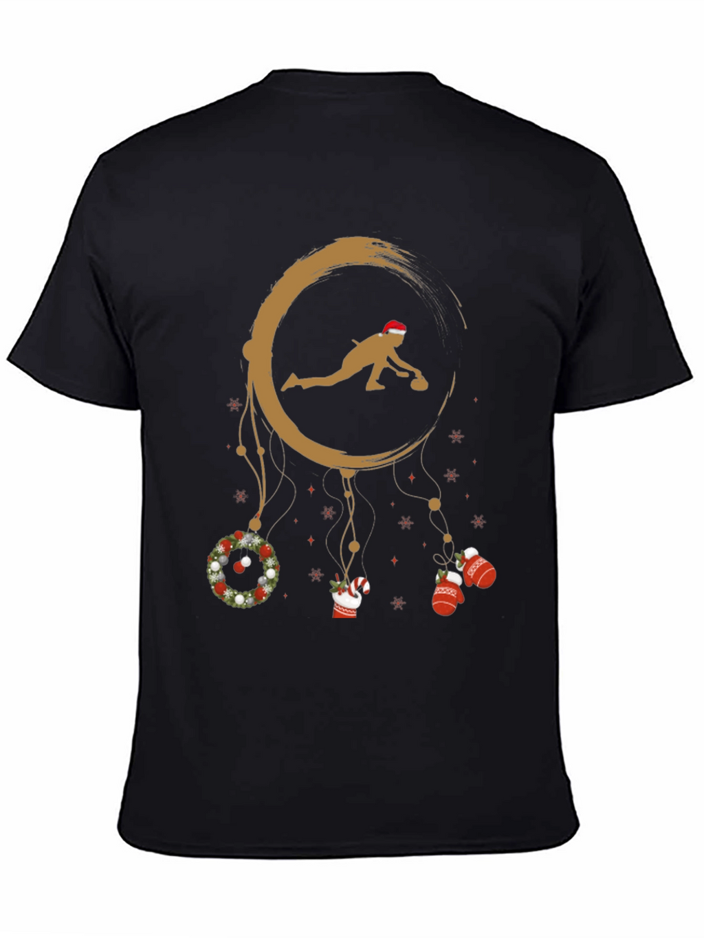 Holiday Curling Dreamcatcher T-Shirt