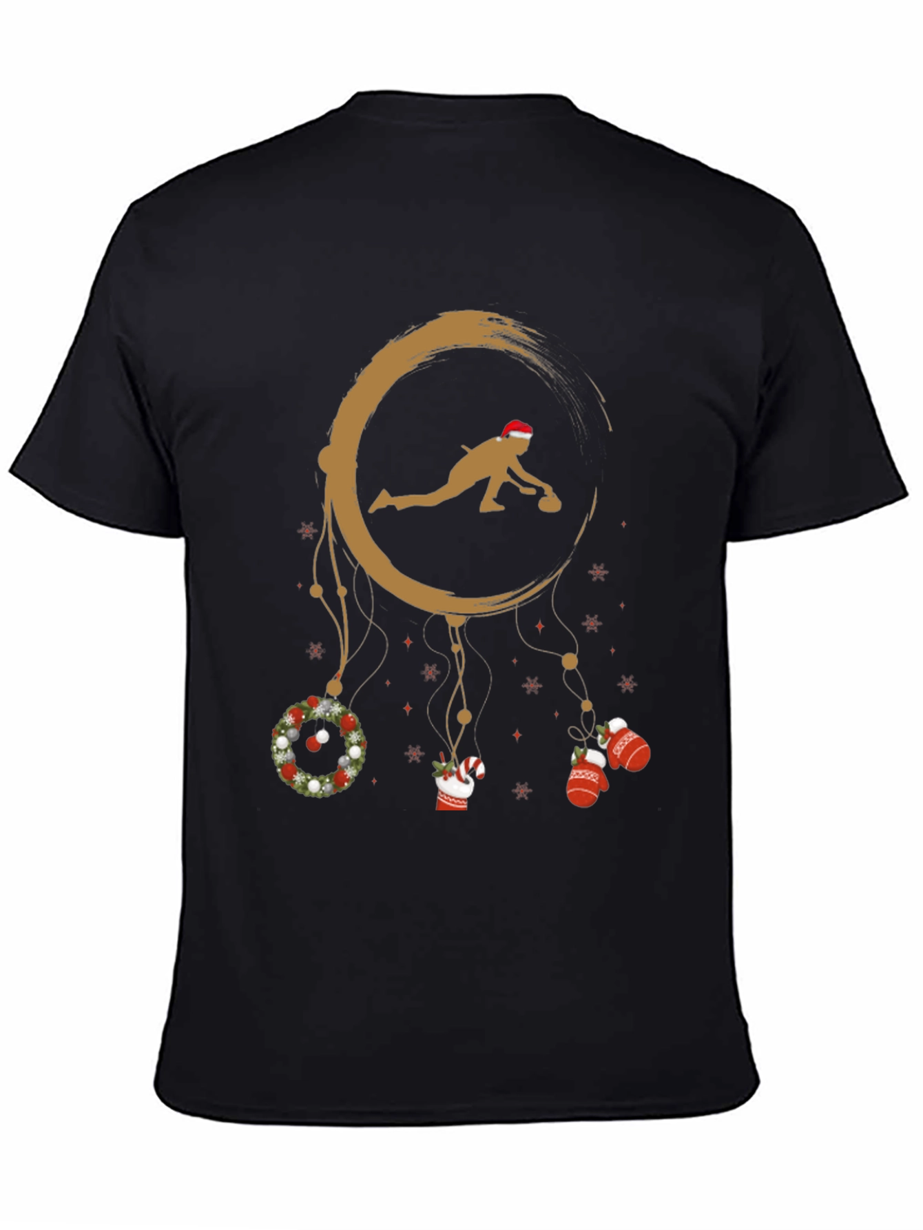 Holiday Curling Dreamcatcher T-Shirt