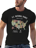 US National Parks Adventure Awaits T-Shirt