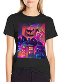 Halloween Art Black T-Shirt