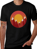 Mountains Graphic Tee - Adventure Awaits!