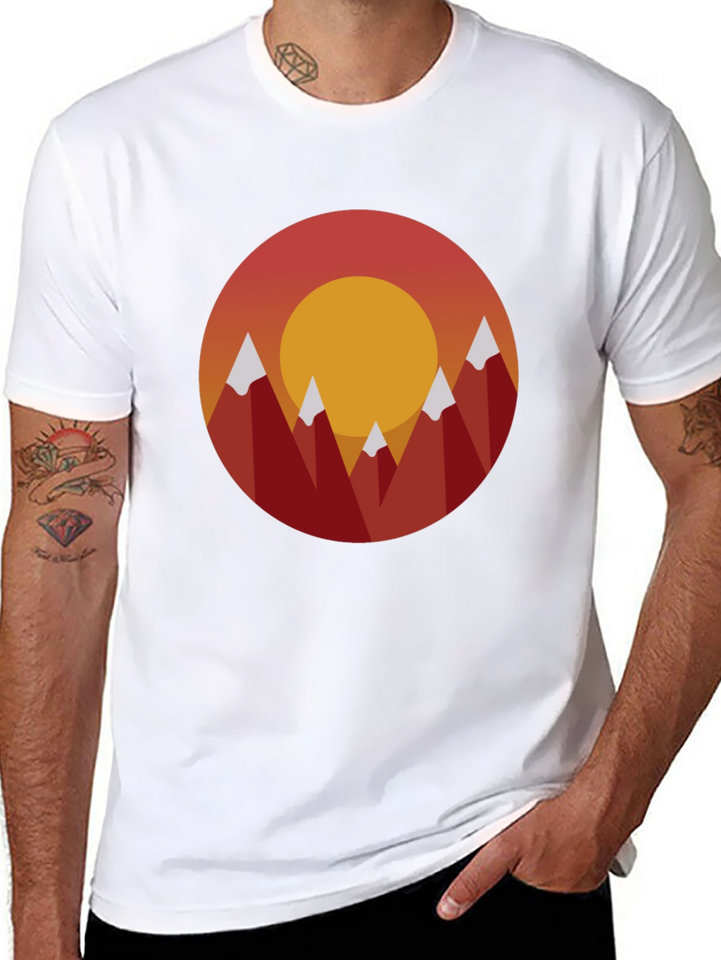 Mountains Graphic Tee - Adventure Awaits!