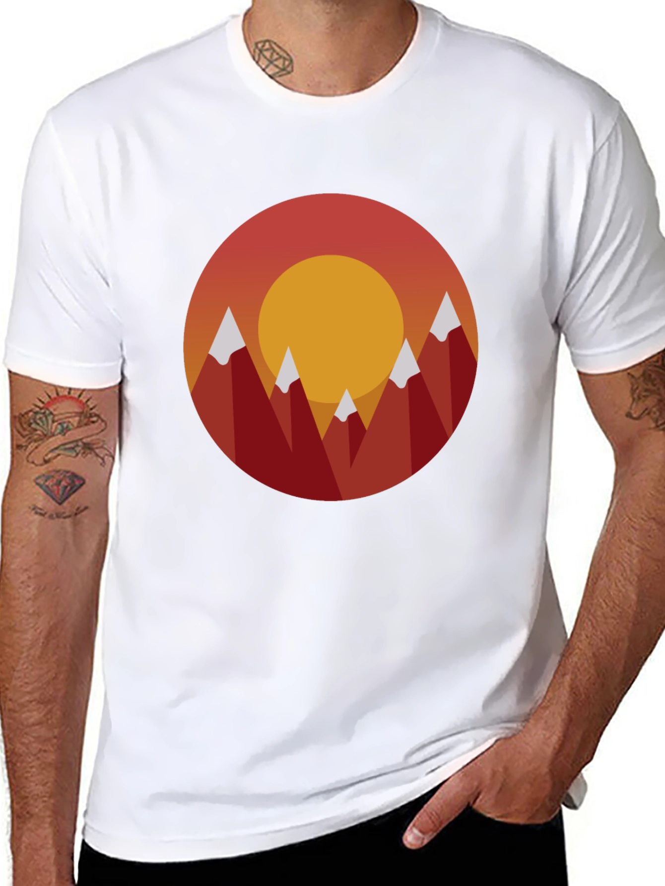Mountains Graphic Tee - Adventure Awaits!