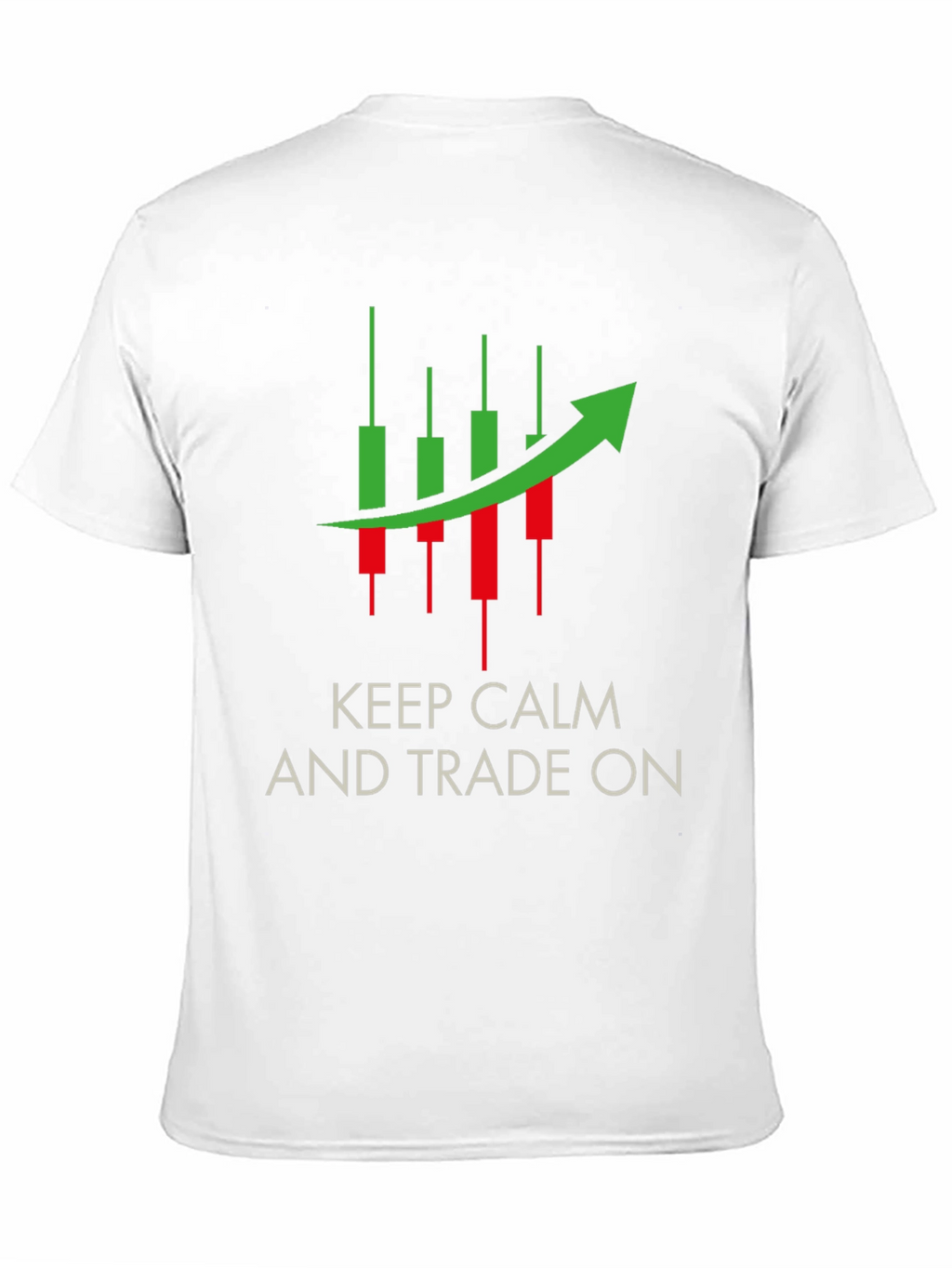 Keep Calm and Trade On Black Tee