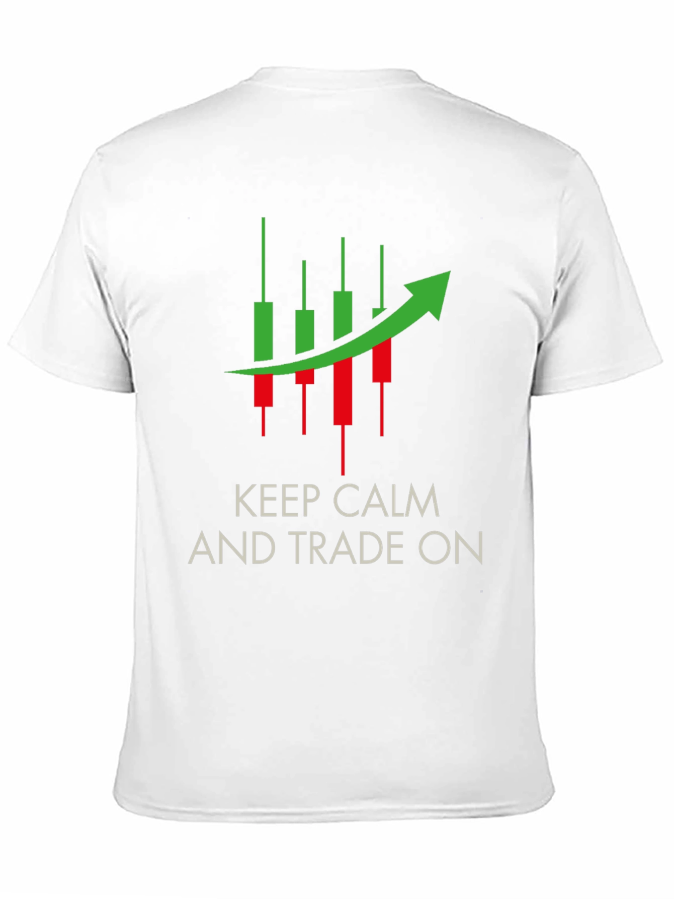 Keep Calm and Trade On Black Tee