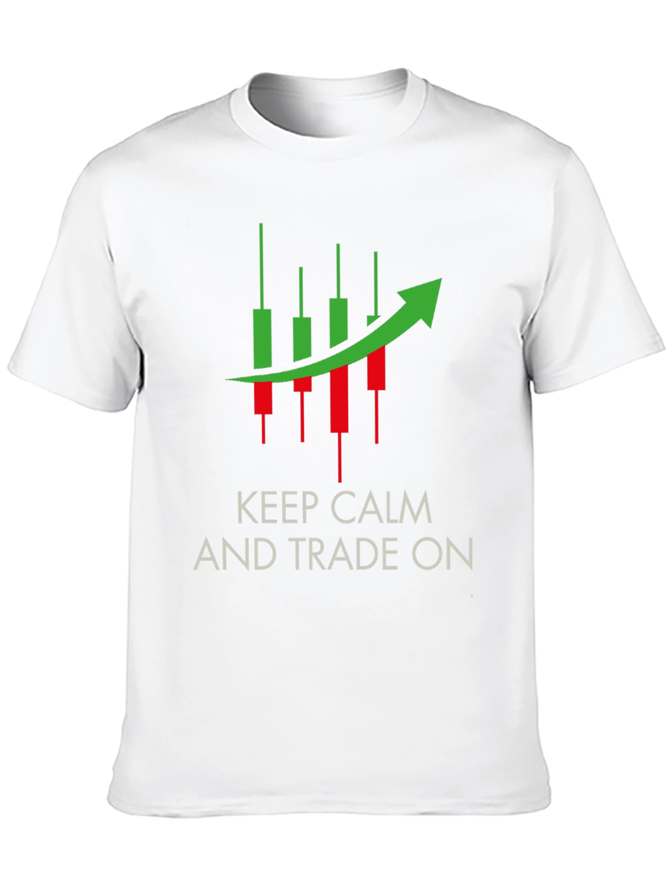 Keep Calm and Trade On Black Tee