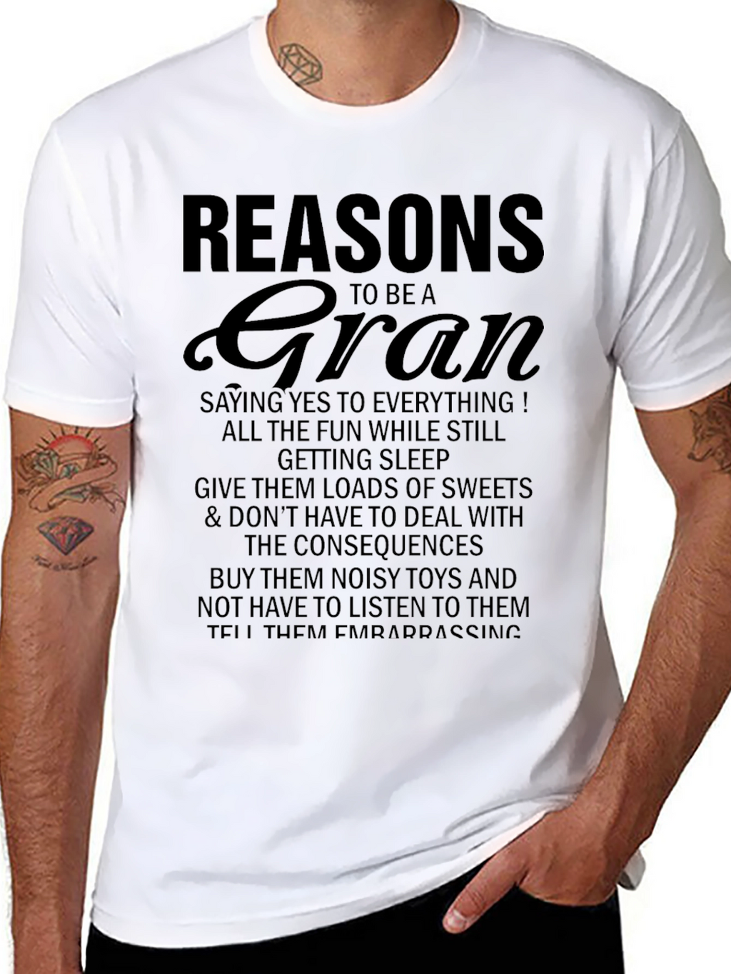 Reasons to Be a Gran T-Shirt