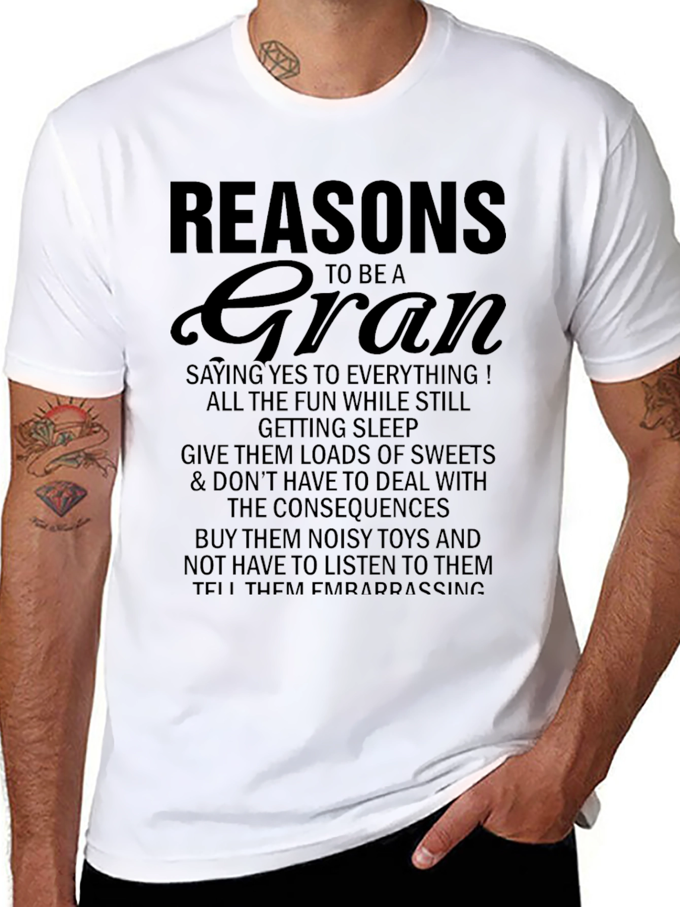 Reasons to Be a Gran T-Shirt