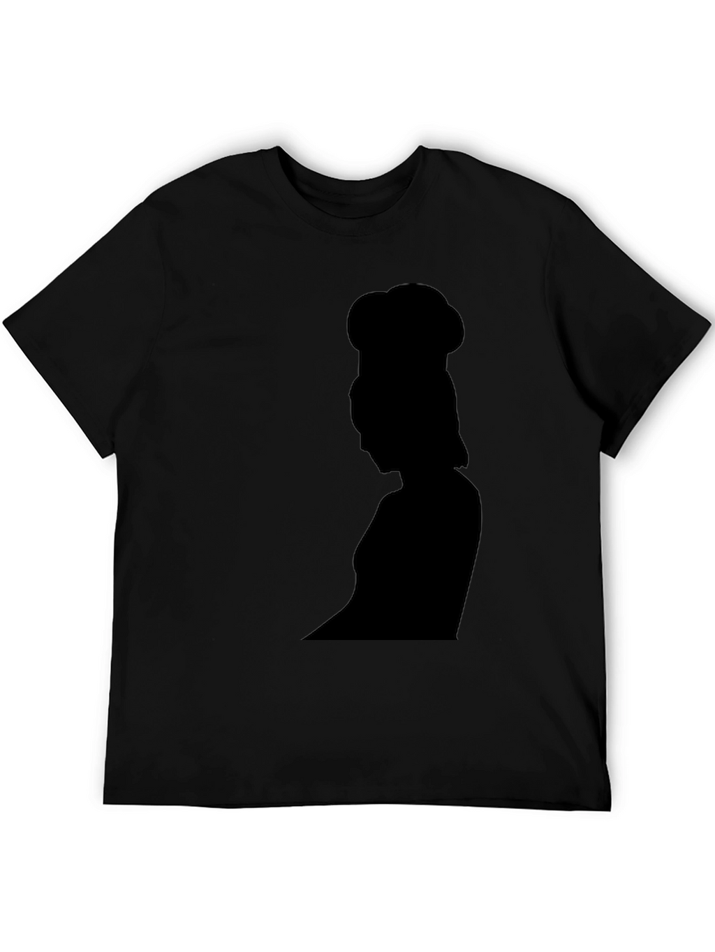Chef Silhouette Black Graphic Tee