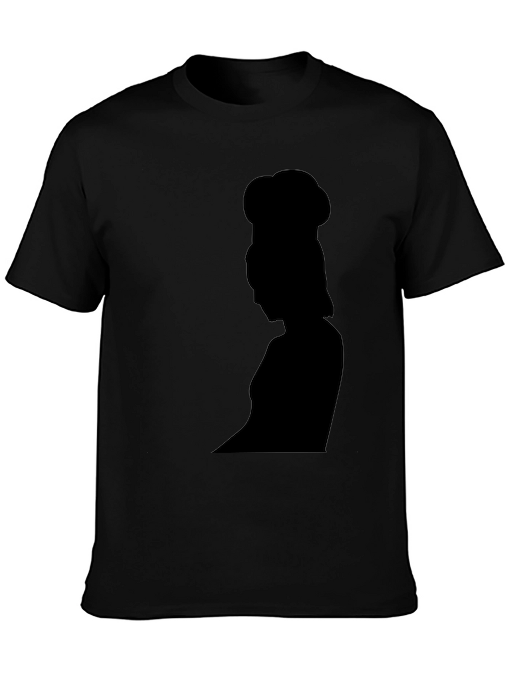 Chef Silhouette Black Graphic Tee