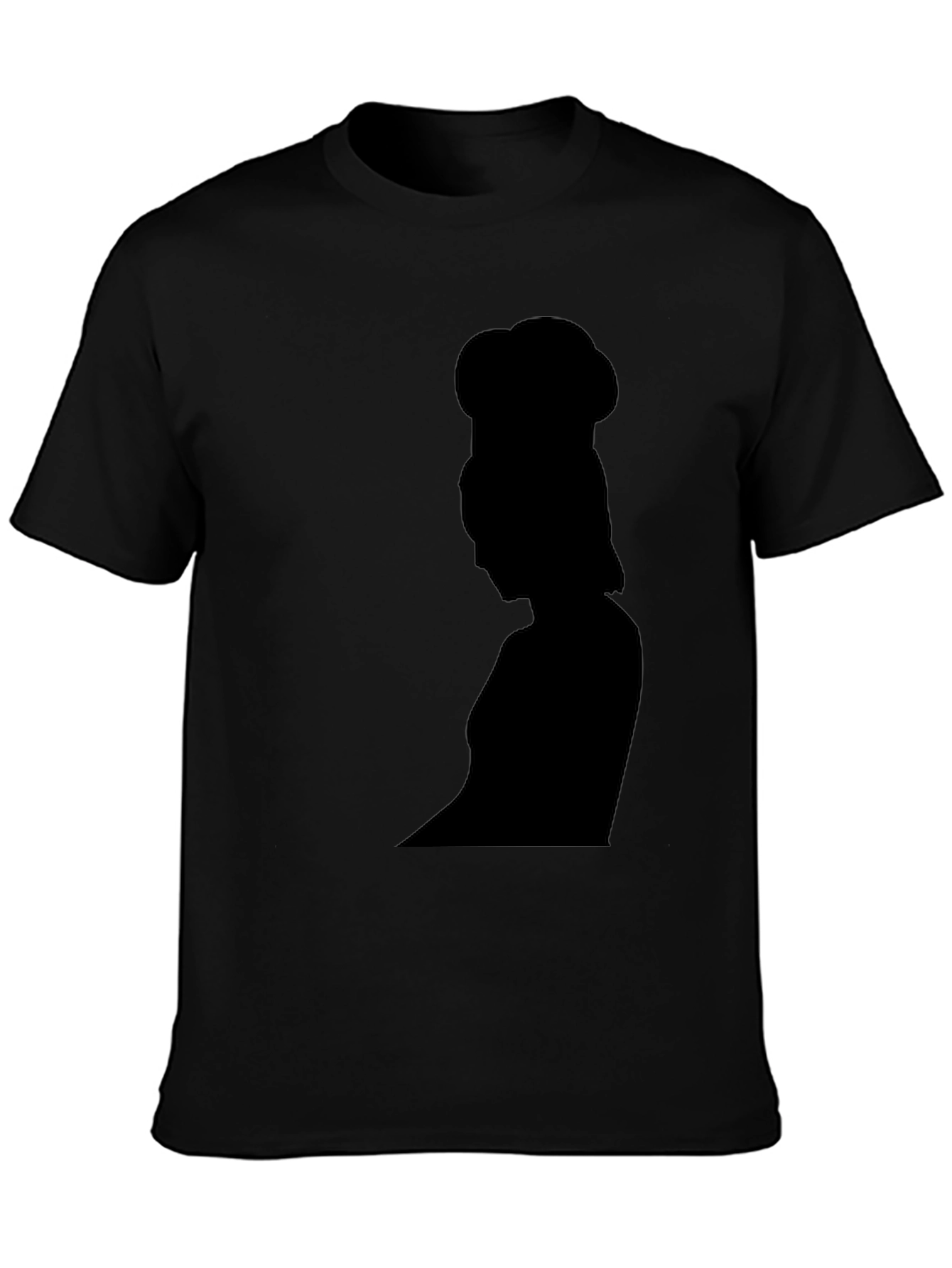 Chef Silhouette Black Graphic Tee
