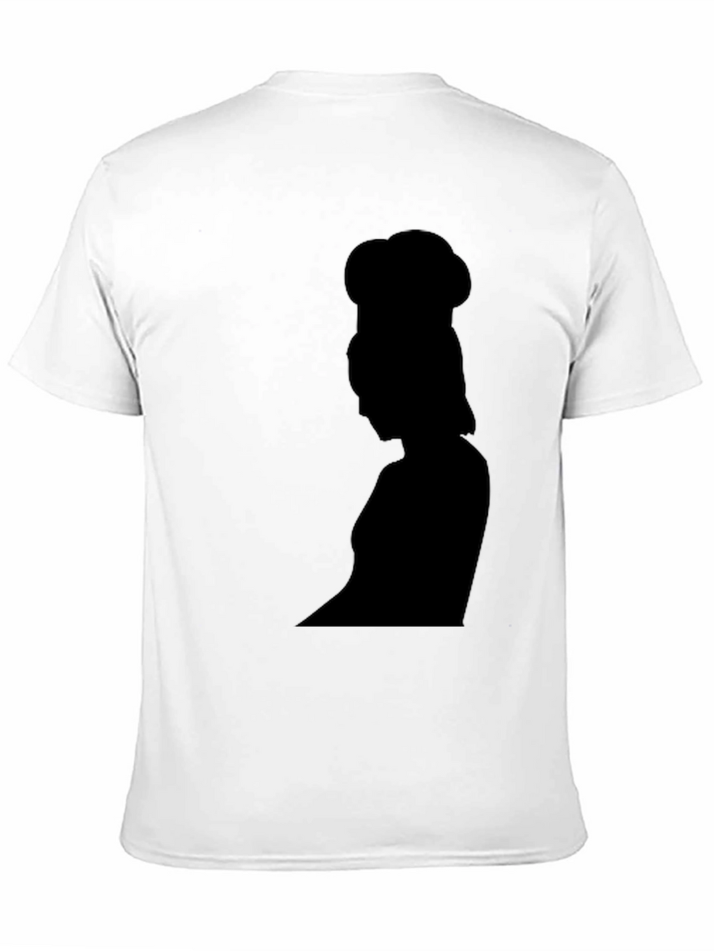 Chef Silhouette Black Graphic Tee