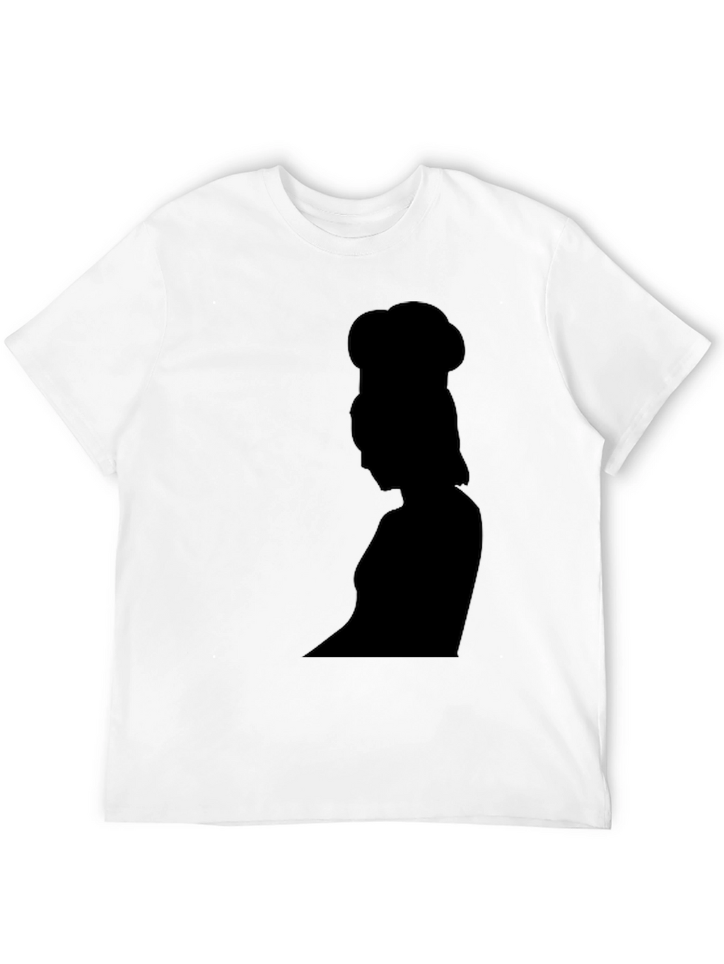 Chef Silhouette Black Graphic Tee
