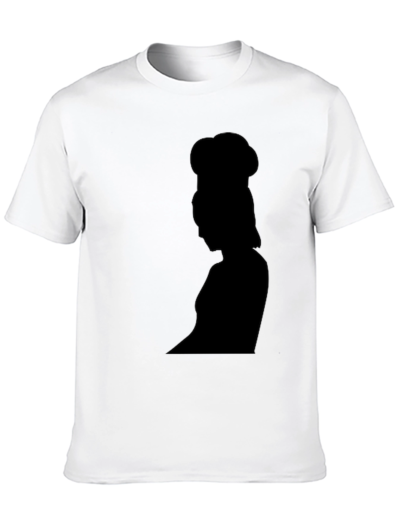 Chef Silhouette Black Graphic Tee