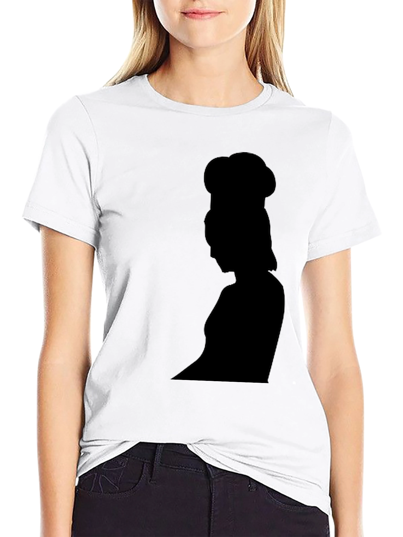 Chef Silhouette Black Graphic Tee
