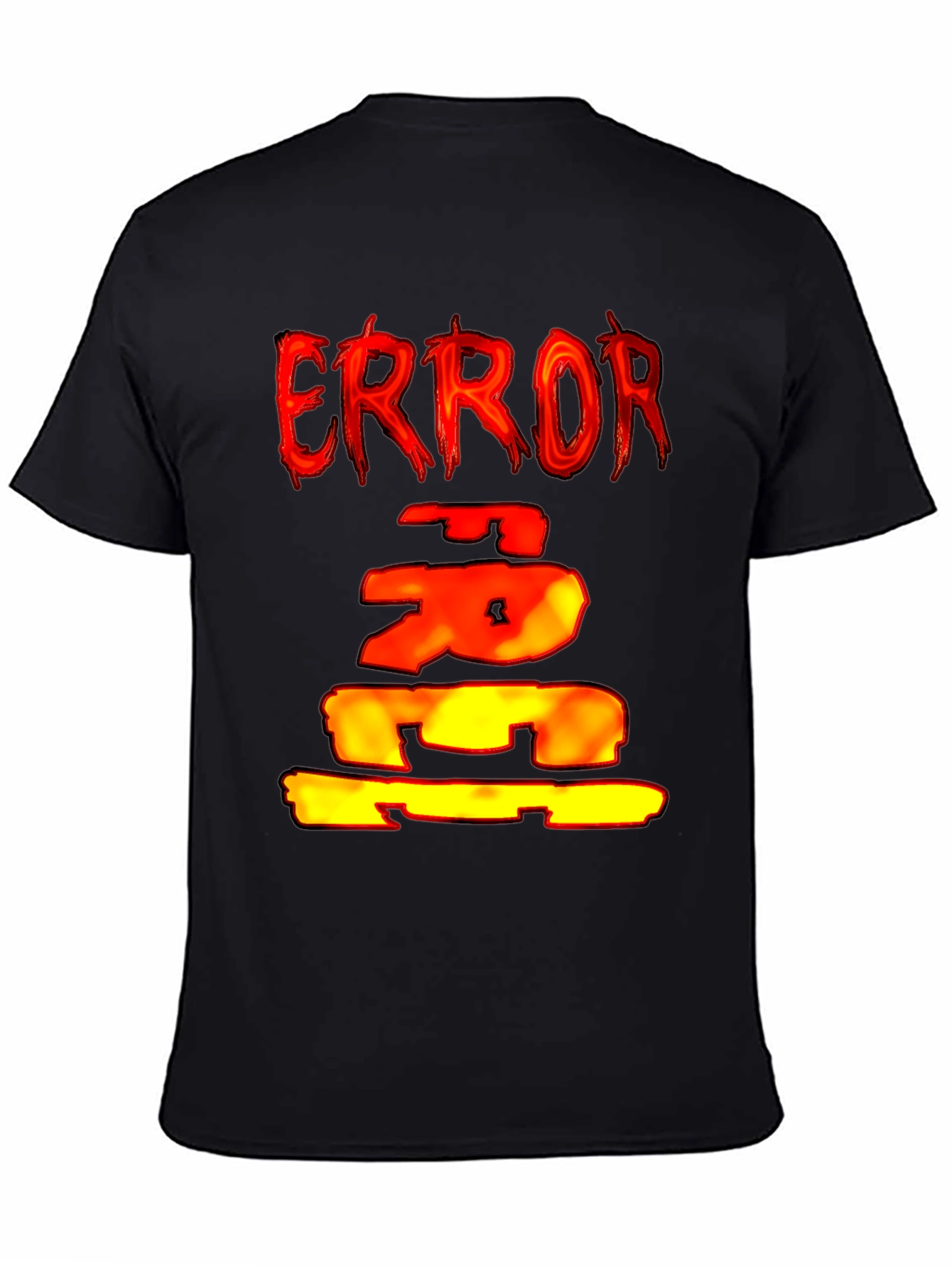 Error Glitch T-Shirt - Bold Graphic Tee