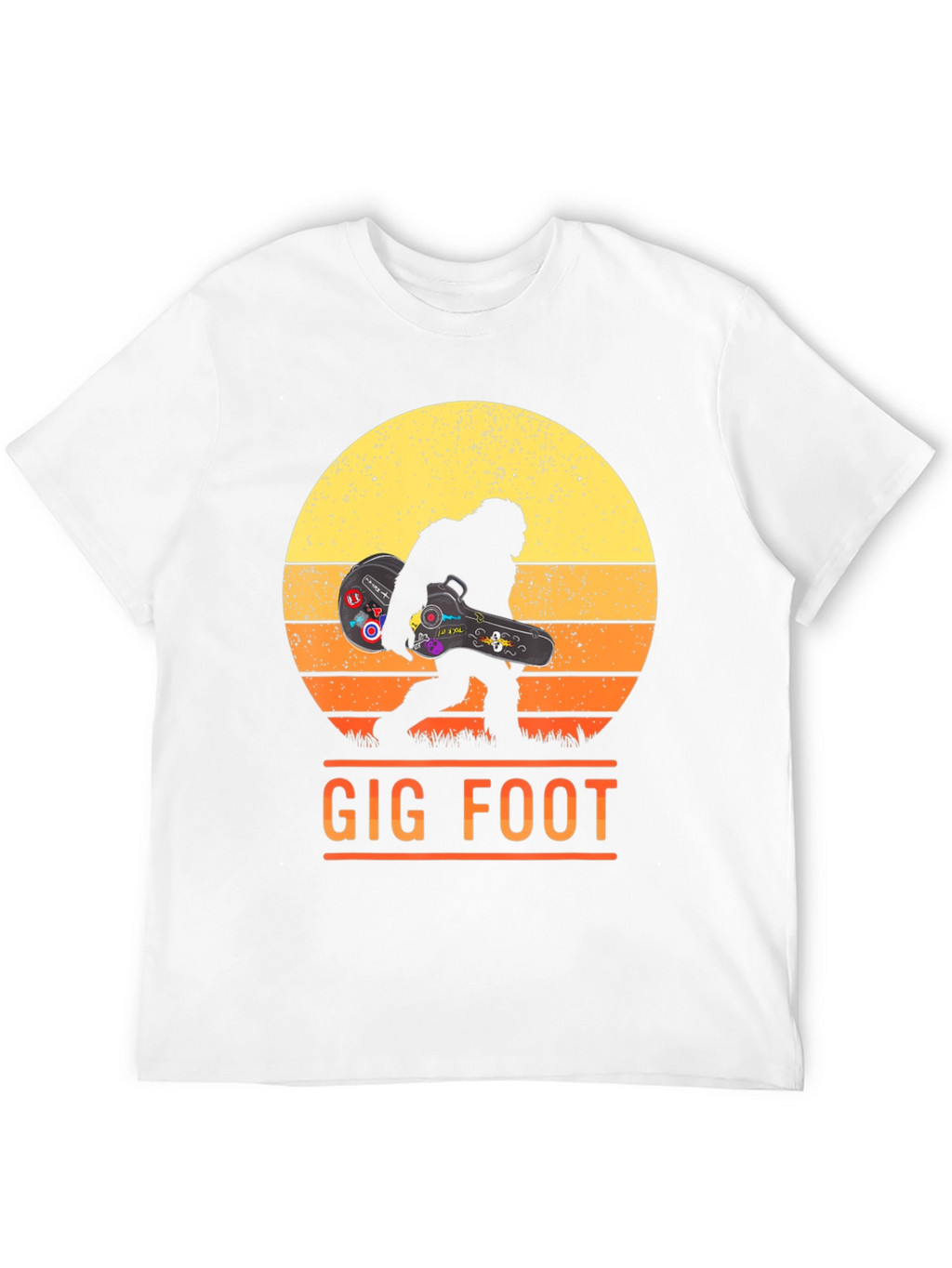 Gig Foot Bigfoot Musician T-Shirt