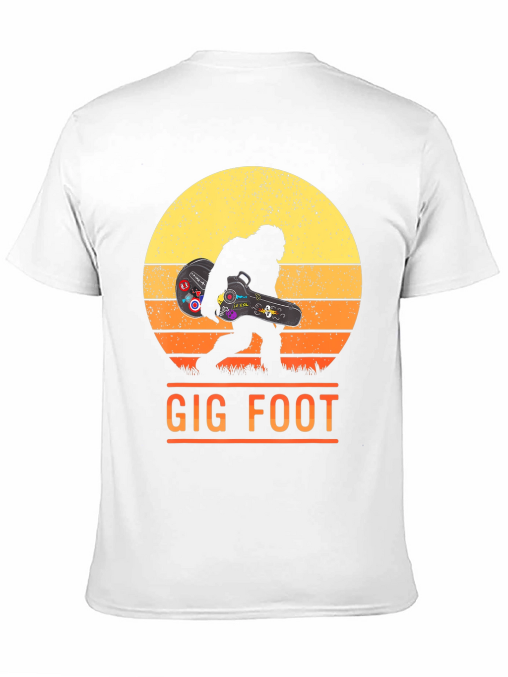 Gig Foot Bigfoot Musician T-Shirt