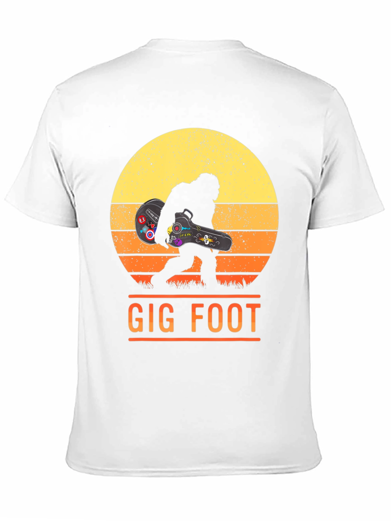 Gig Foot Bigfoot Musician T-Shirt