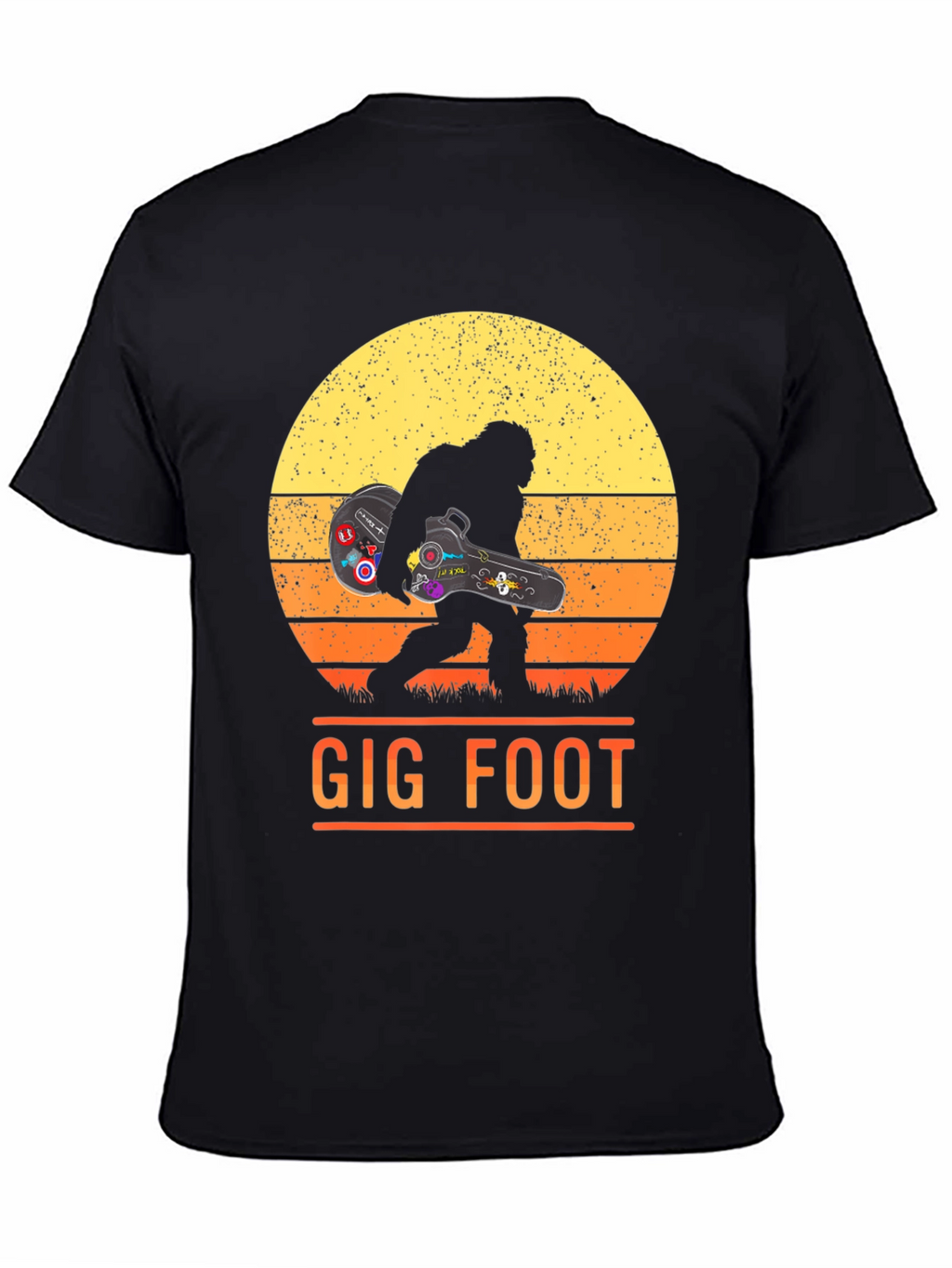 Gig Foot Bigfoot Musician T-Shirt