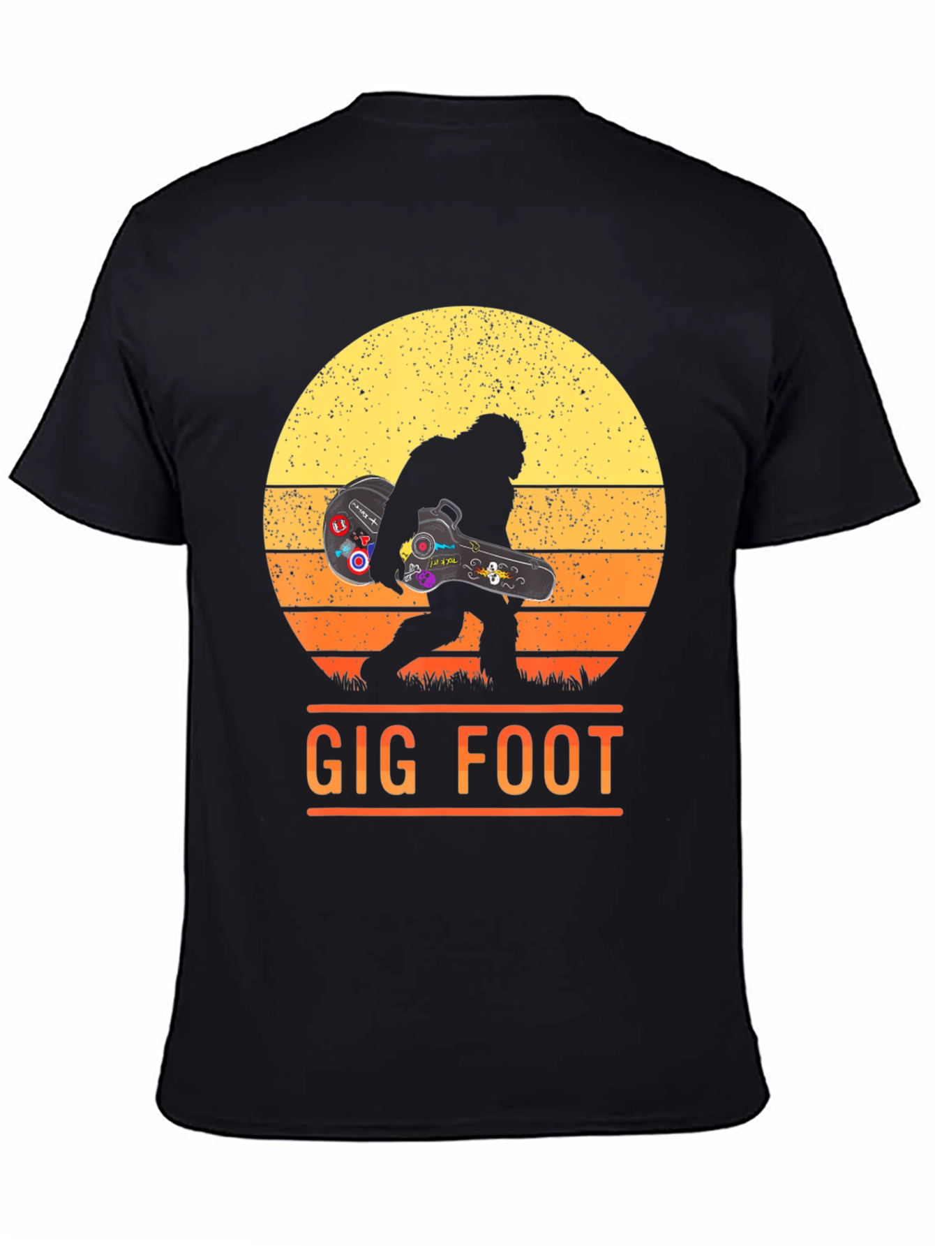Gig Foot Bigfoot Musician T-Shirt