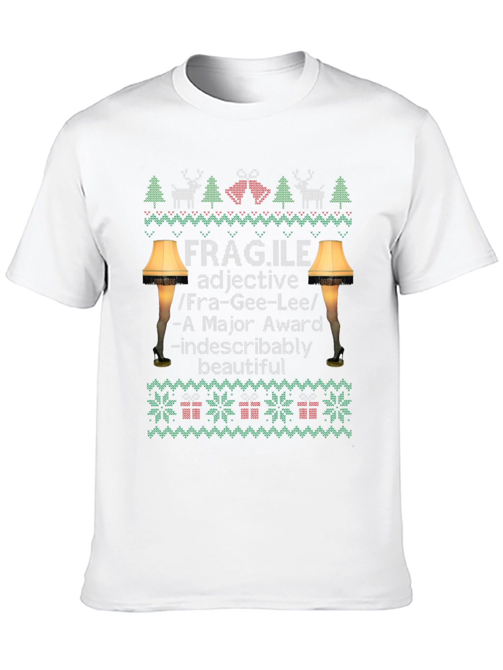 Fragile Christmas T-Shirt - A Major Award
